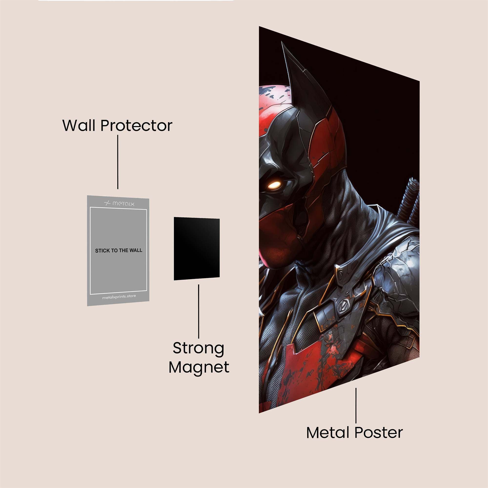 Vigilante Vortex Safe Wall Magnetic / M
