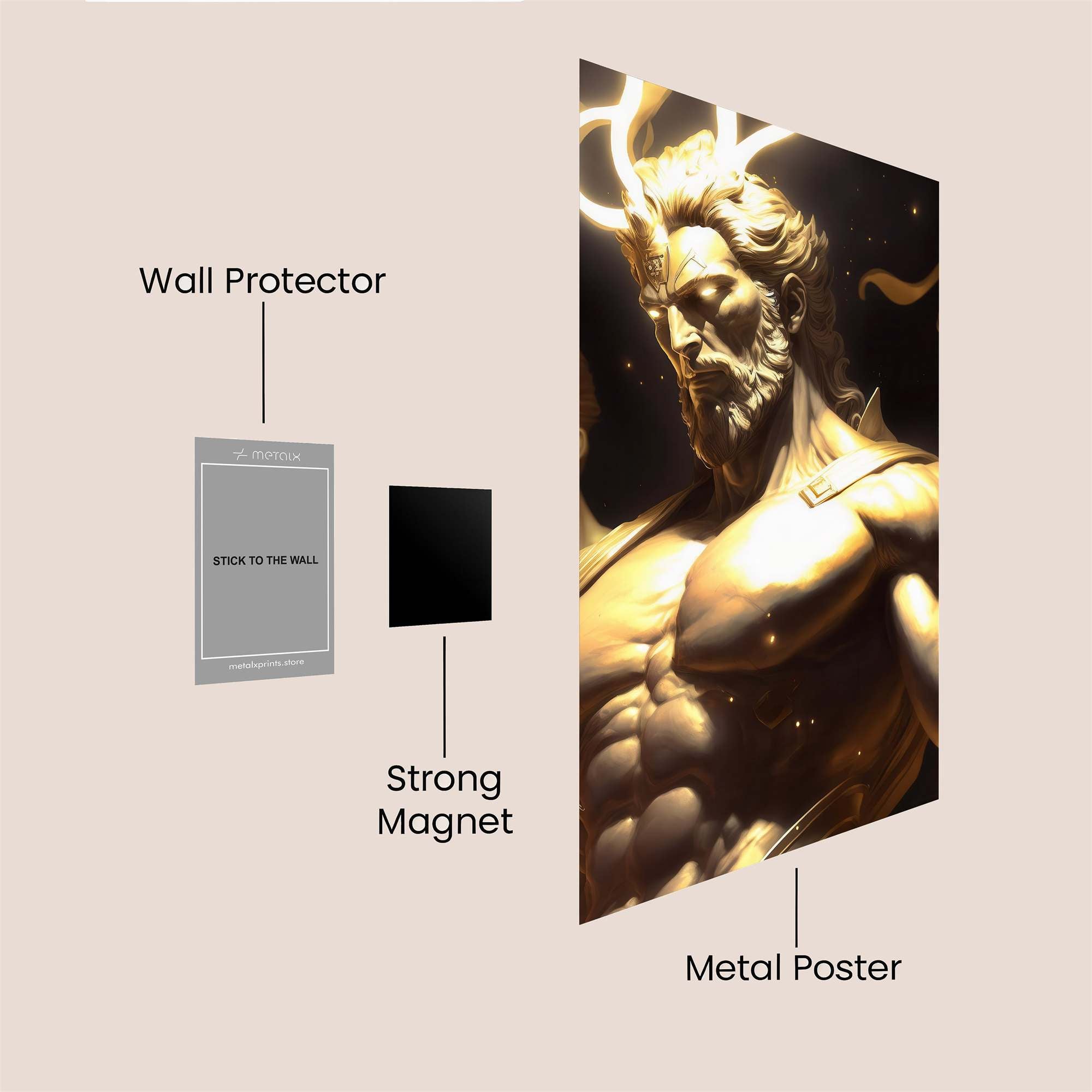 Godlike Triumph Safe Wall Magnetic / M