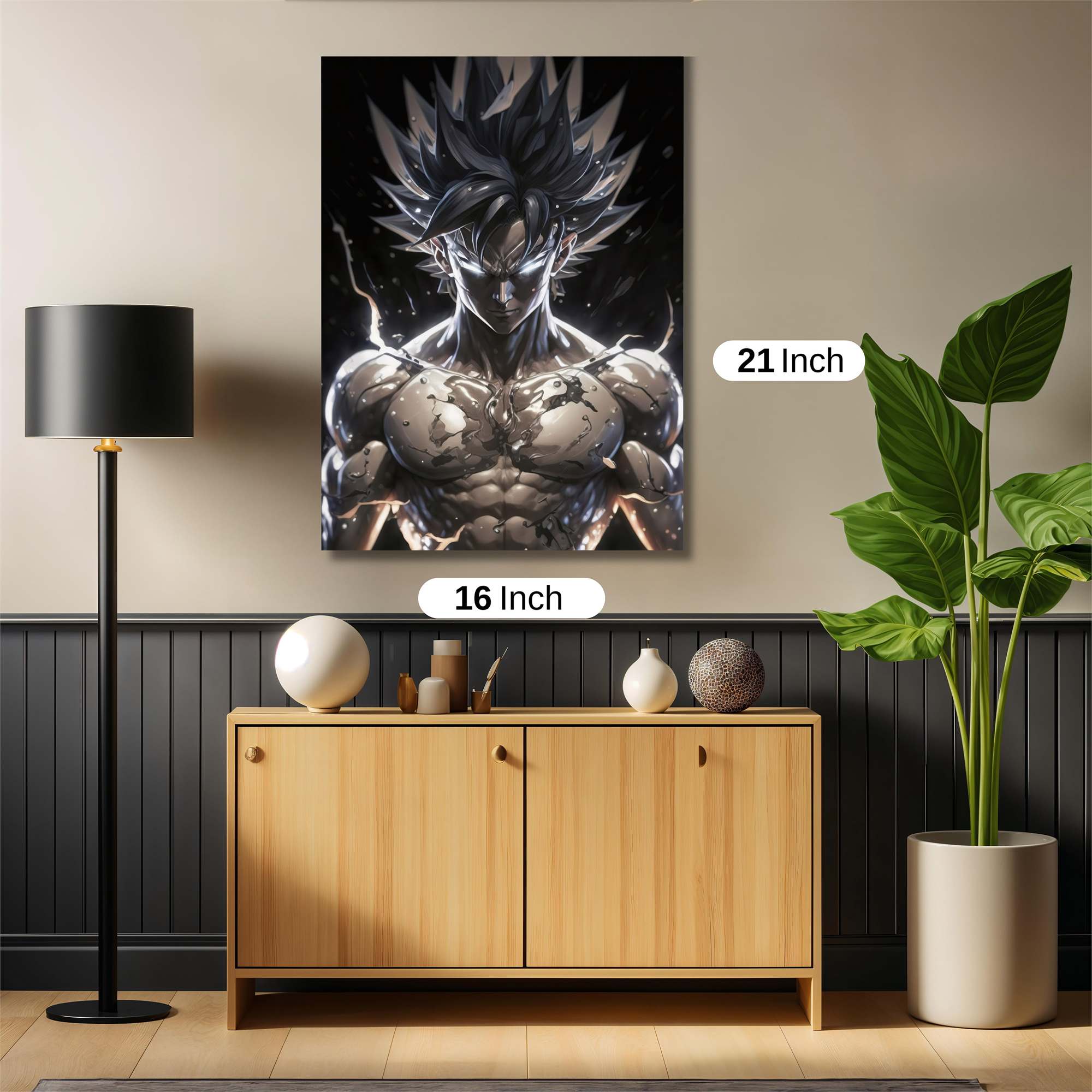 Saiyan Surge Safe Wall Magnetic / M