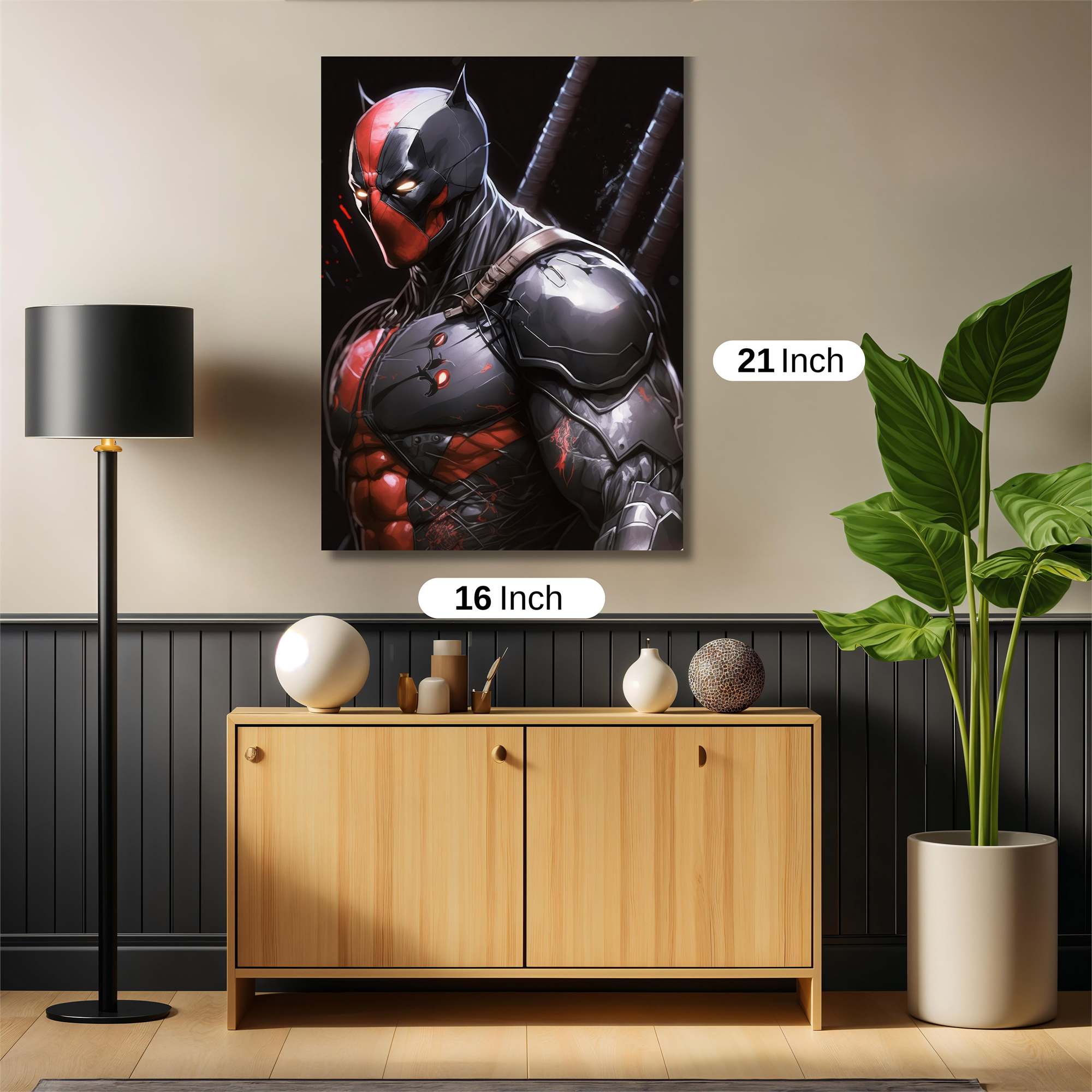 Deadpool Intensity Safe Wall Magnetic / M