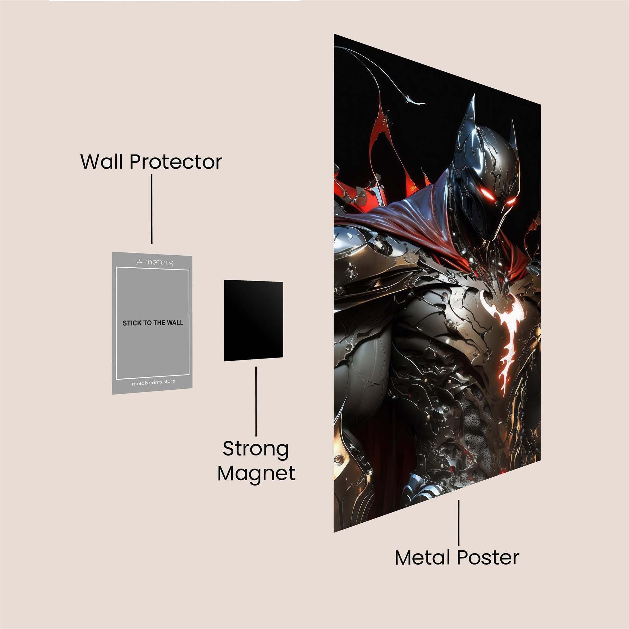 Knight Fury Safe Wall Magnetic / M