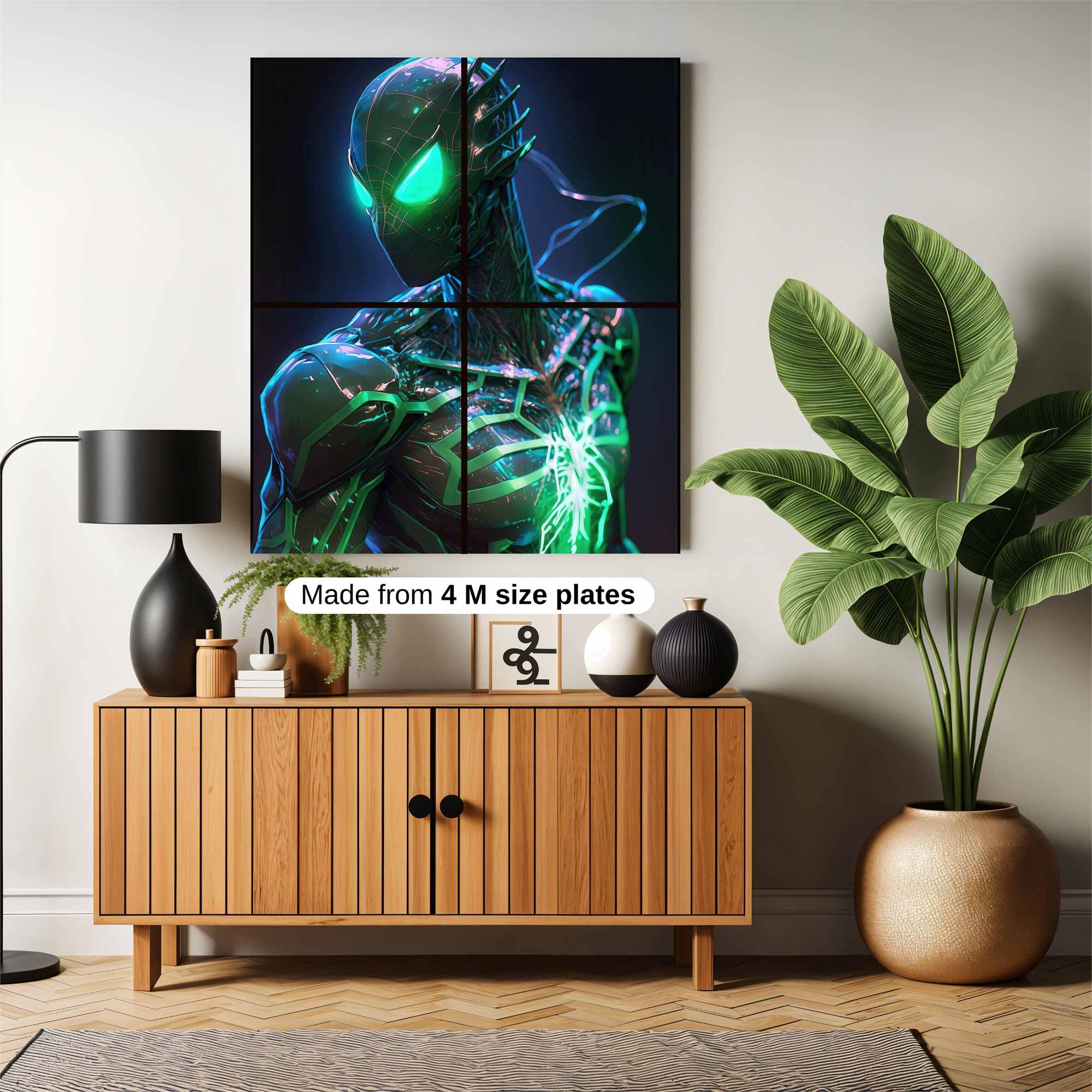 Neon Vigilante Safe Wall Magnetic / M