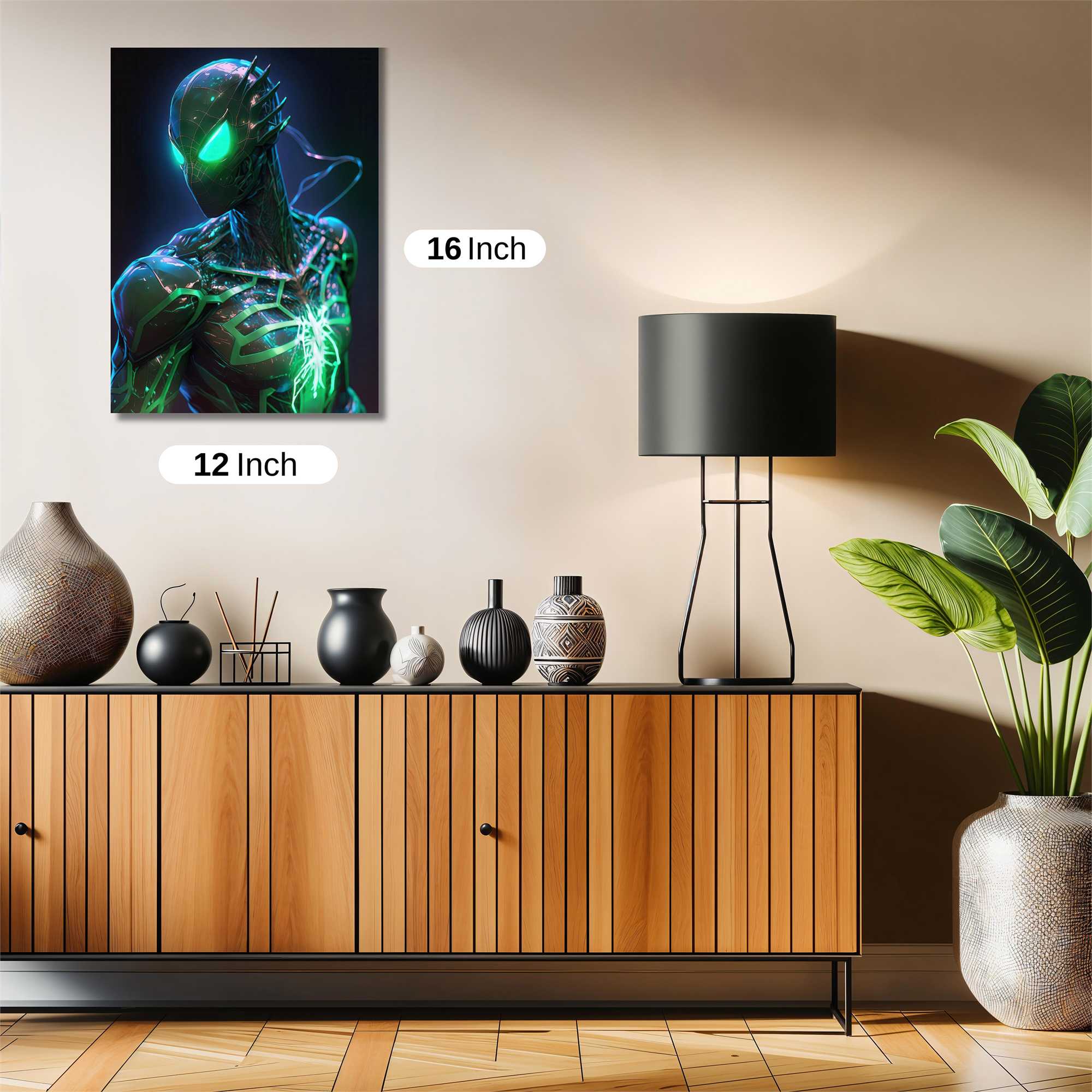 Neon Vigilante Safe Wall Magnetic / M