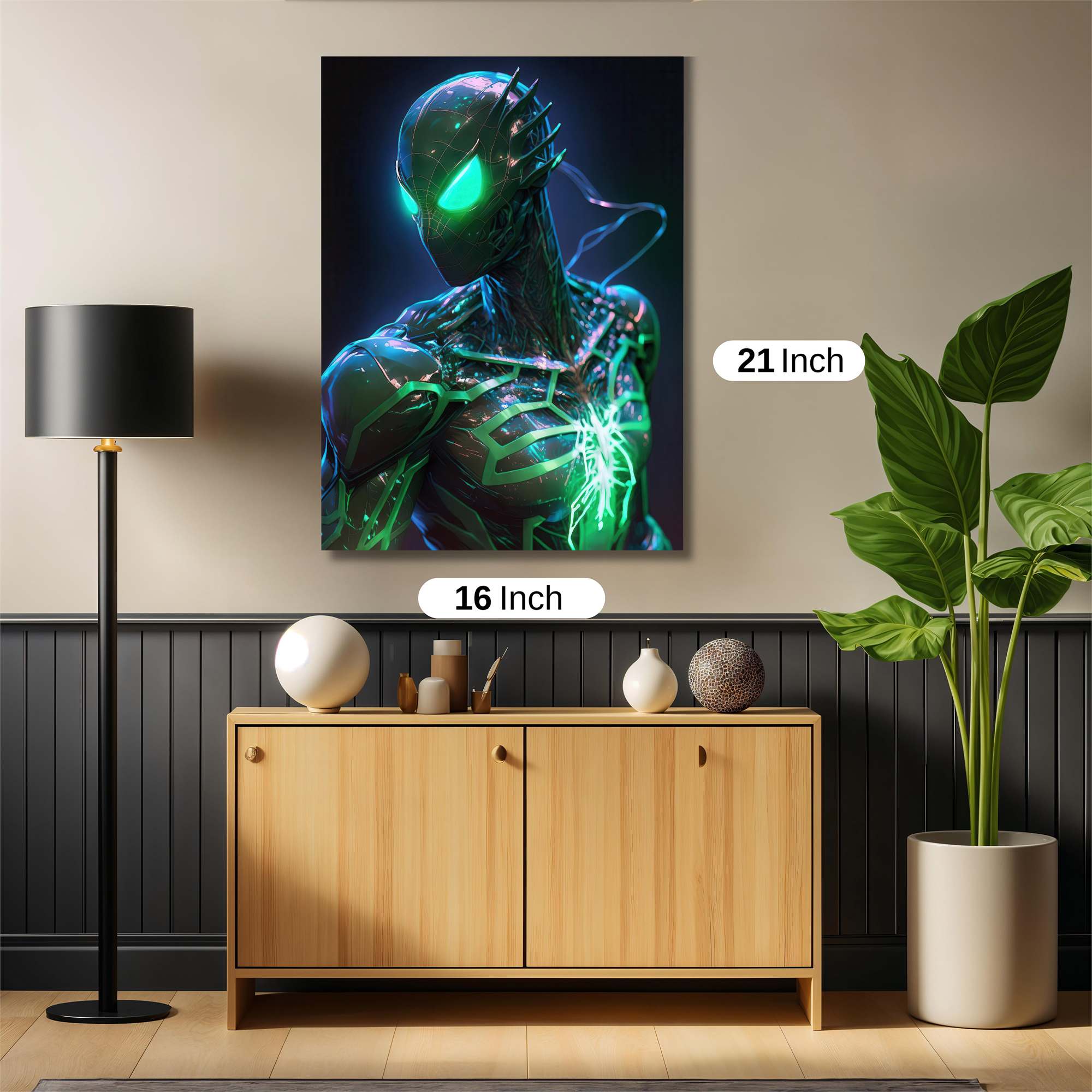 Neon Vigilante Safe Wall Magnetic / M