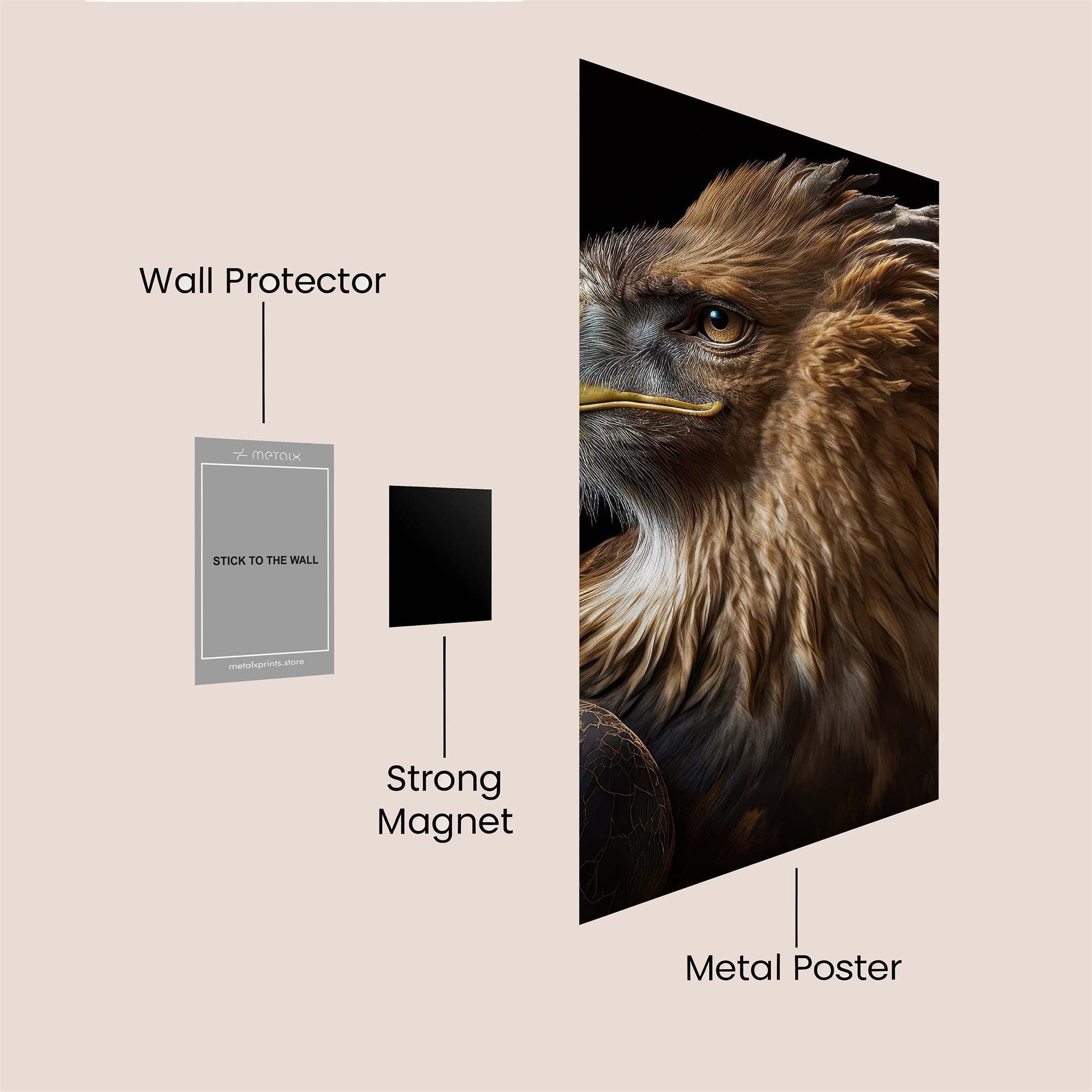 Eagle Majesty Safe Wall Magnetic / M