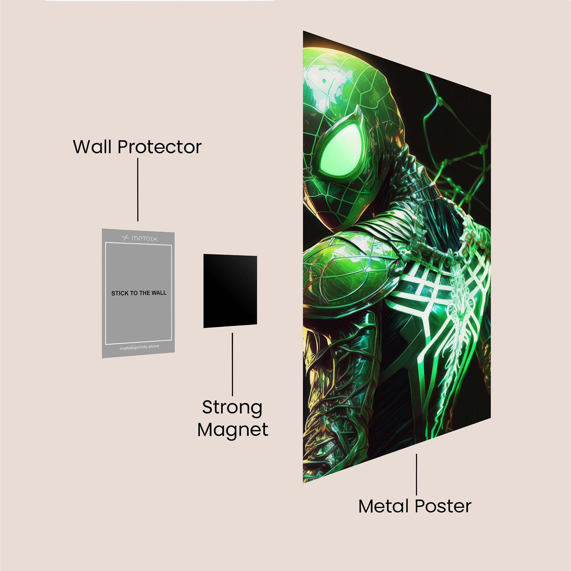 Venomous Vibe Safe Wall Magnetic / M