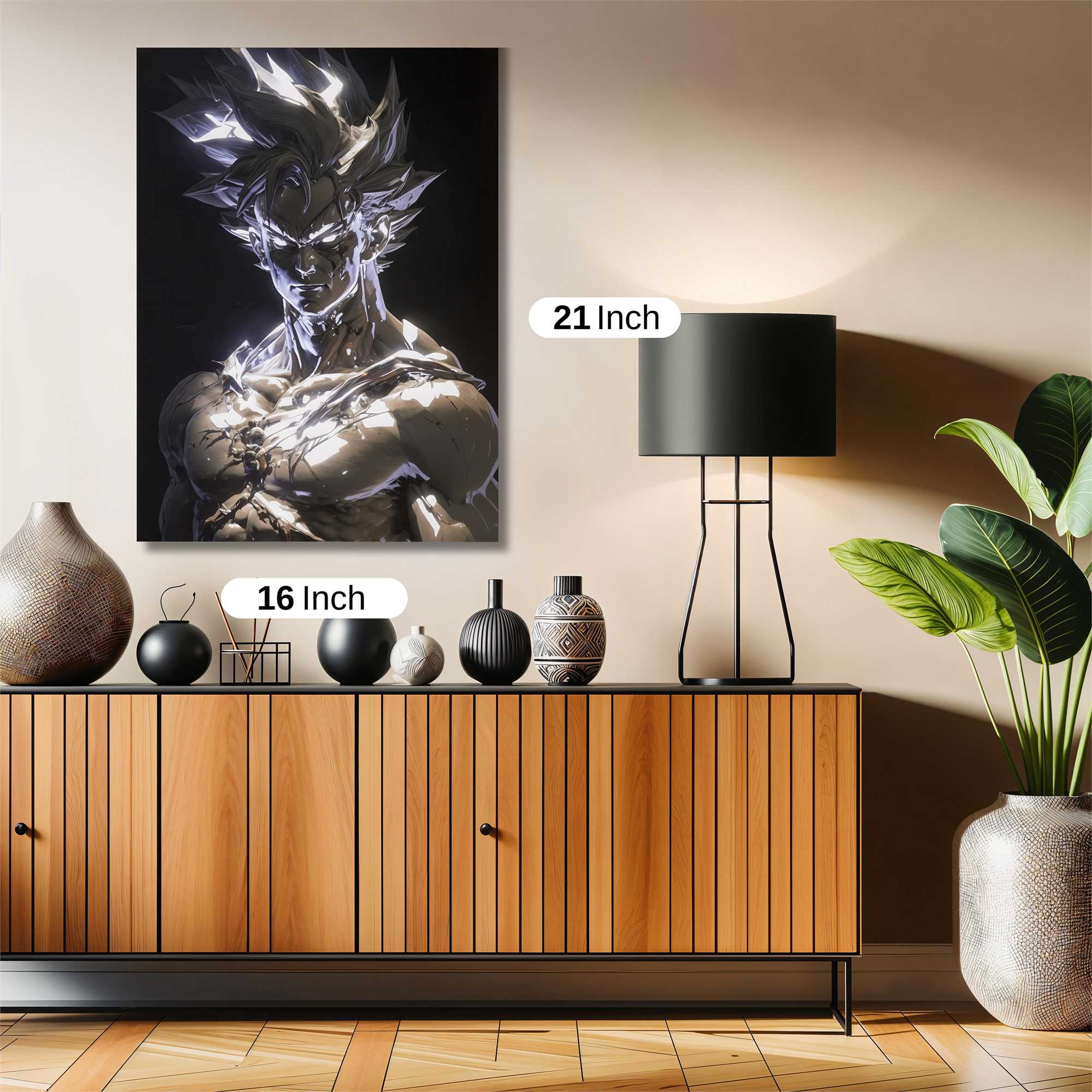 Saiyan Radiance Safe Wall Magnetic / M