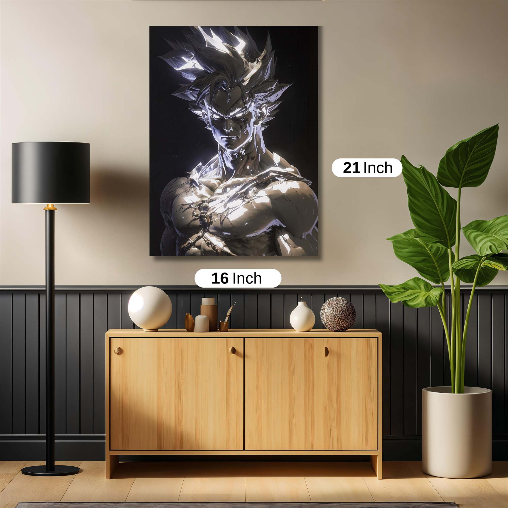 Saiyan Radiance Safe Wall Magnetic / M