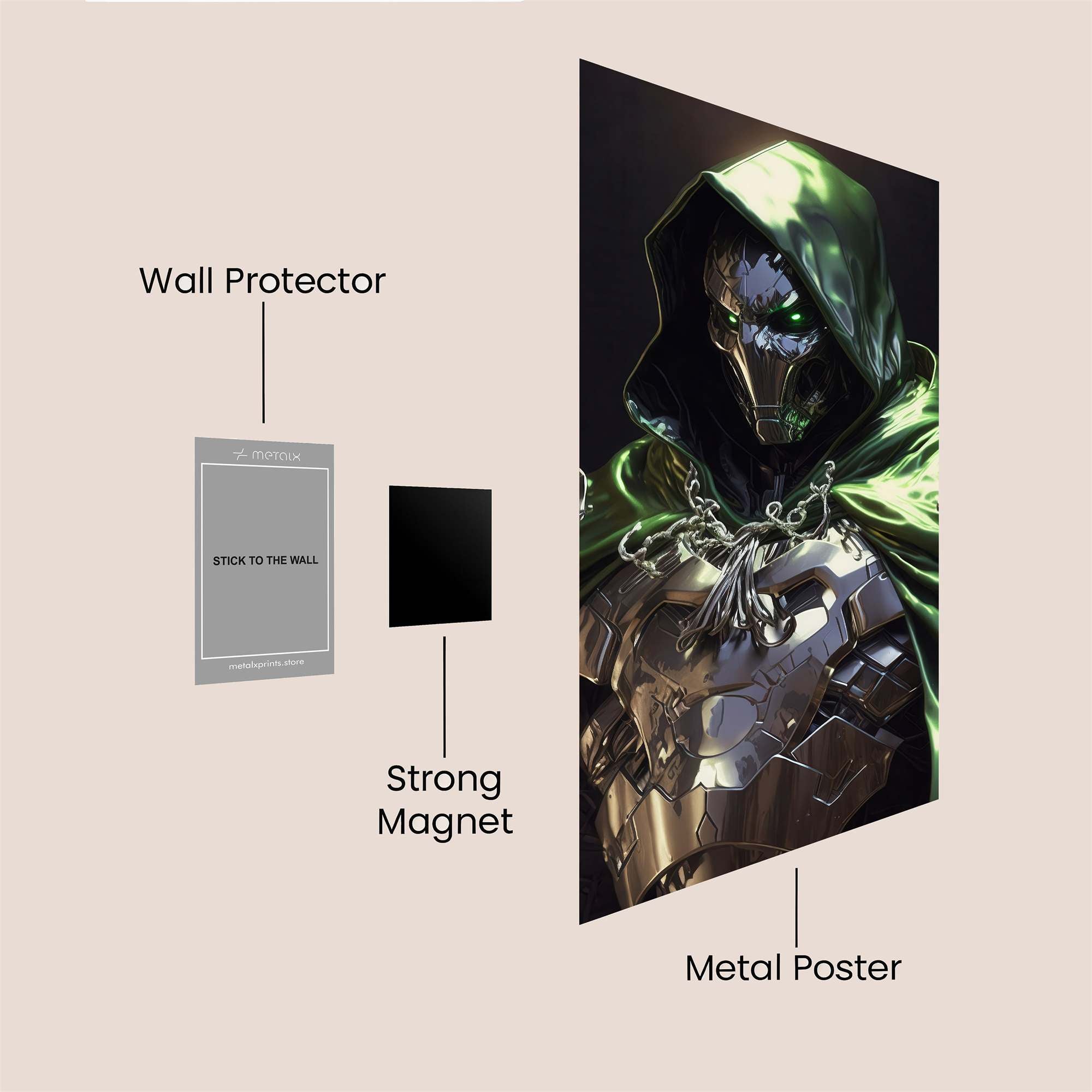 Doom Majesty Safe Wall Magnetic / M