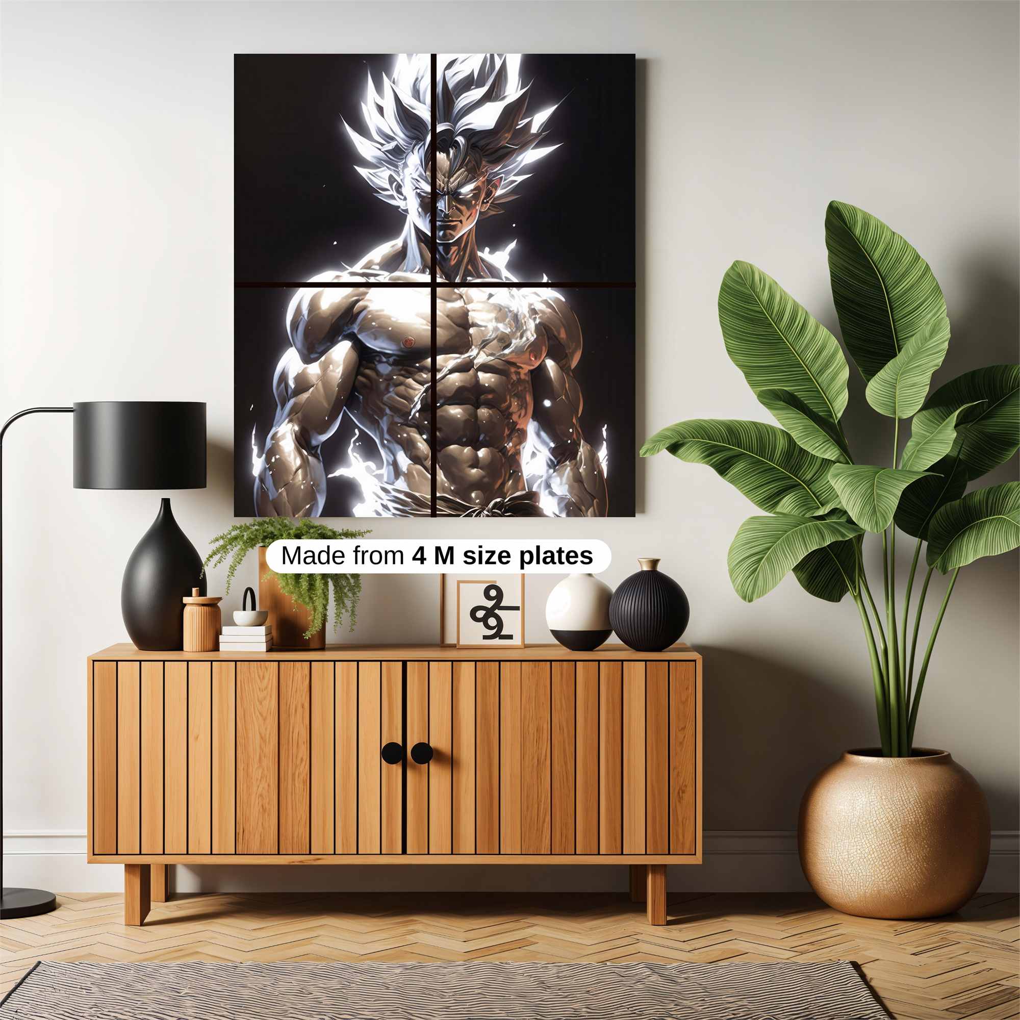 Saiyan Radiance Safe Wall Magnetic / M