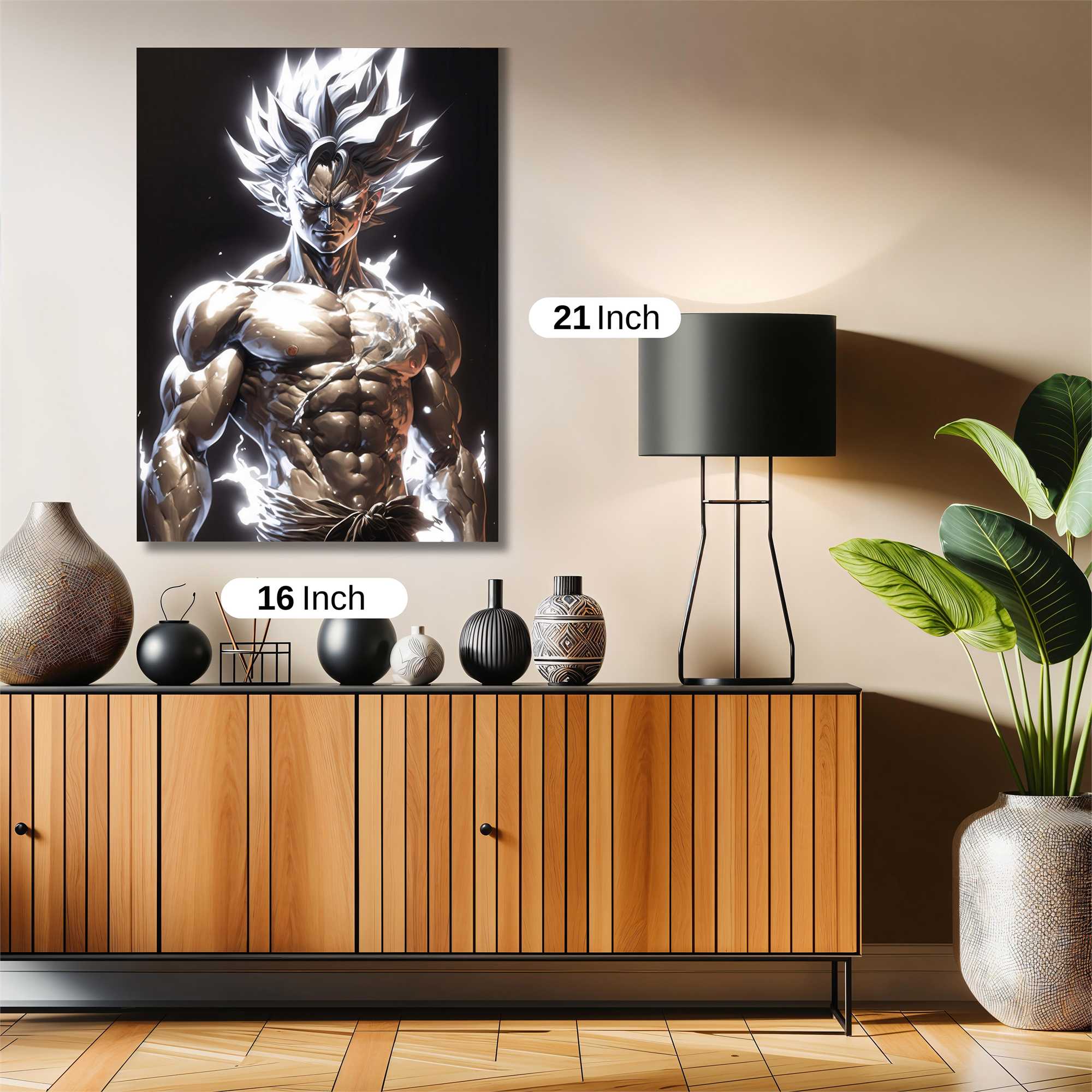 Saiyan Radiance Safe Wall Magnetic / M