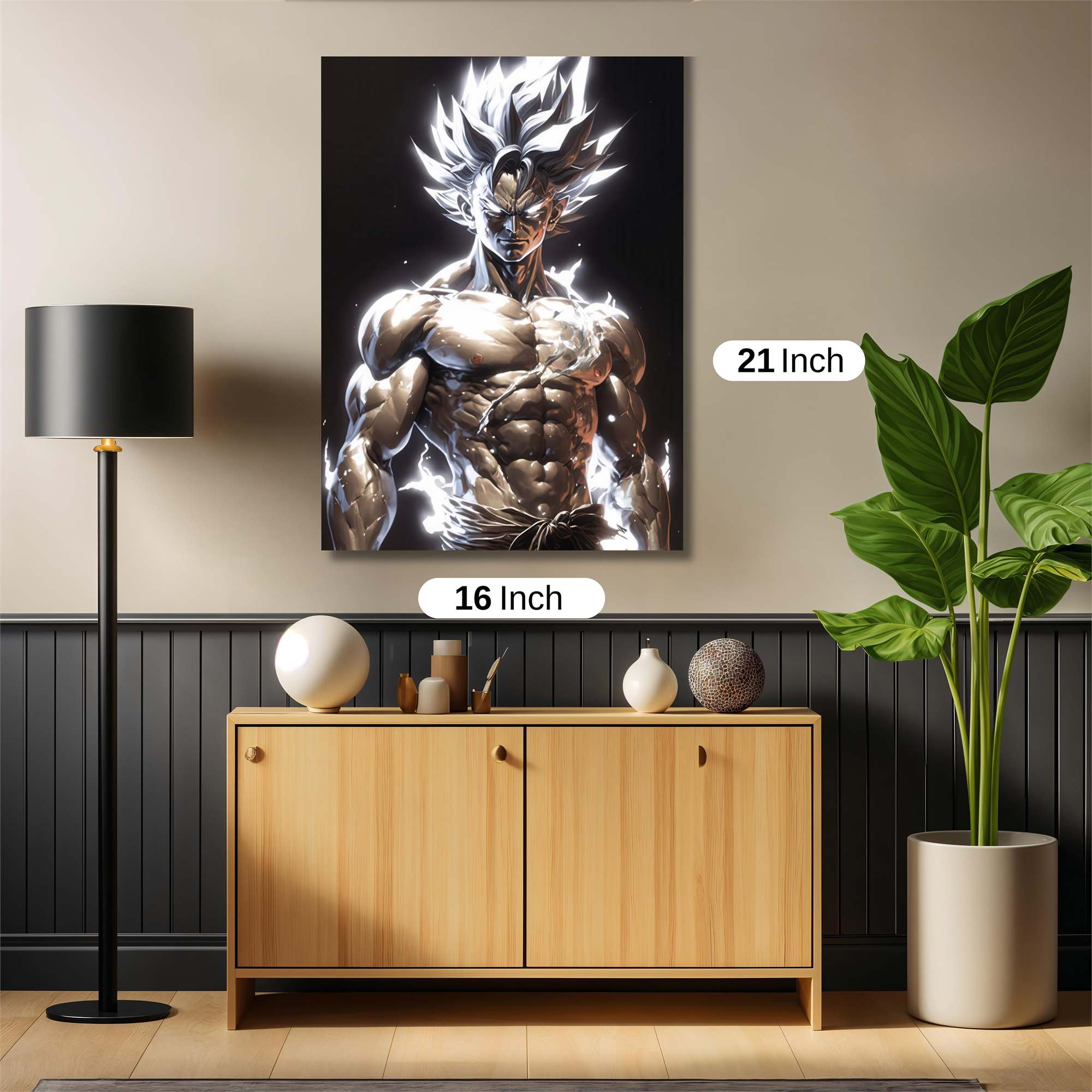 Saiyan Radiance Safe Wall Magnetic / M