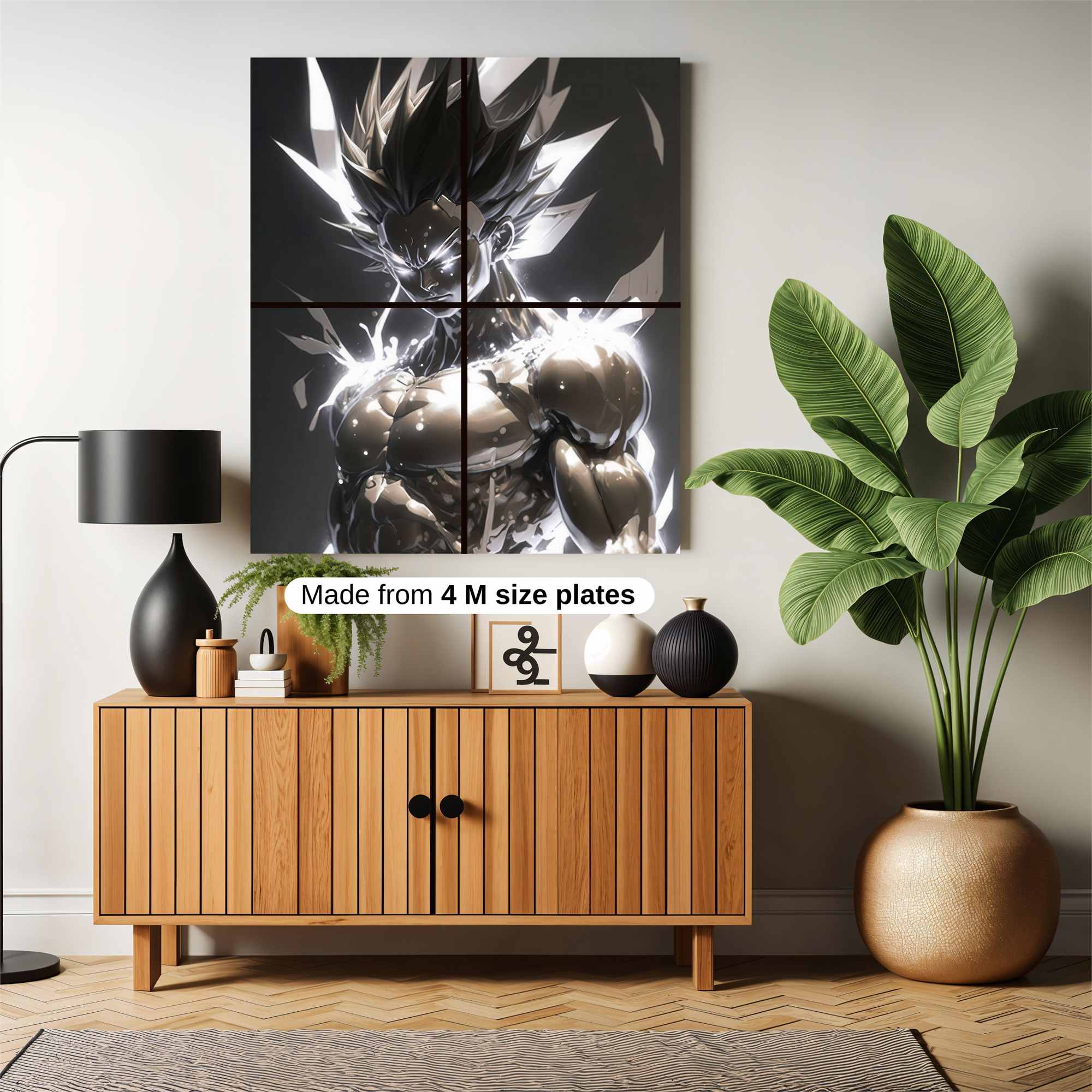 Saiyan Flare Safe Wall Magnetic / M