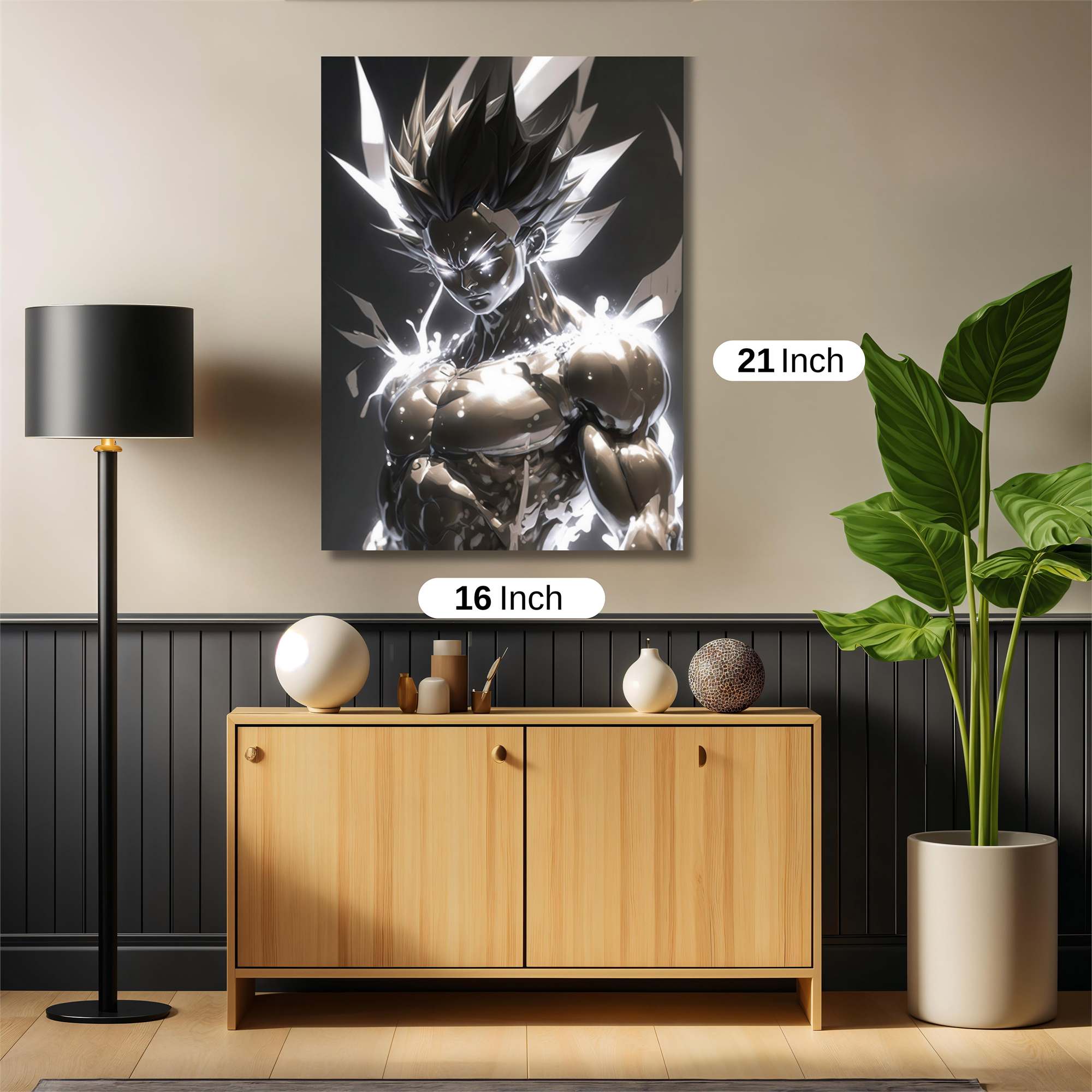 Saiyan Flare Safe Wall Magnetic / M
