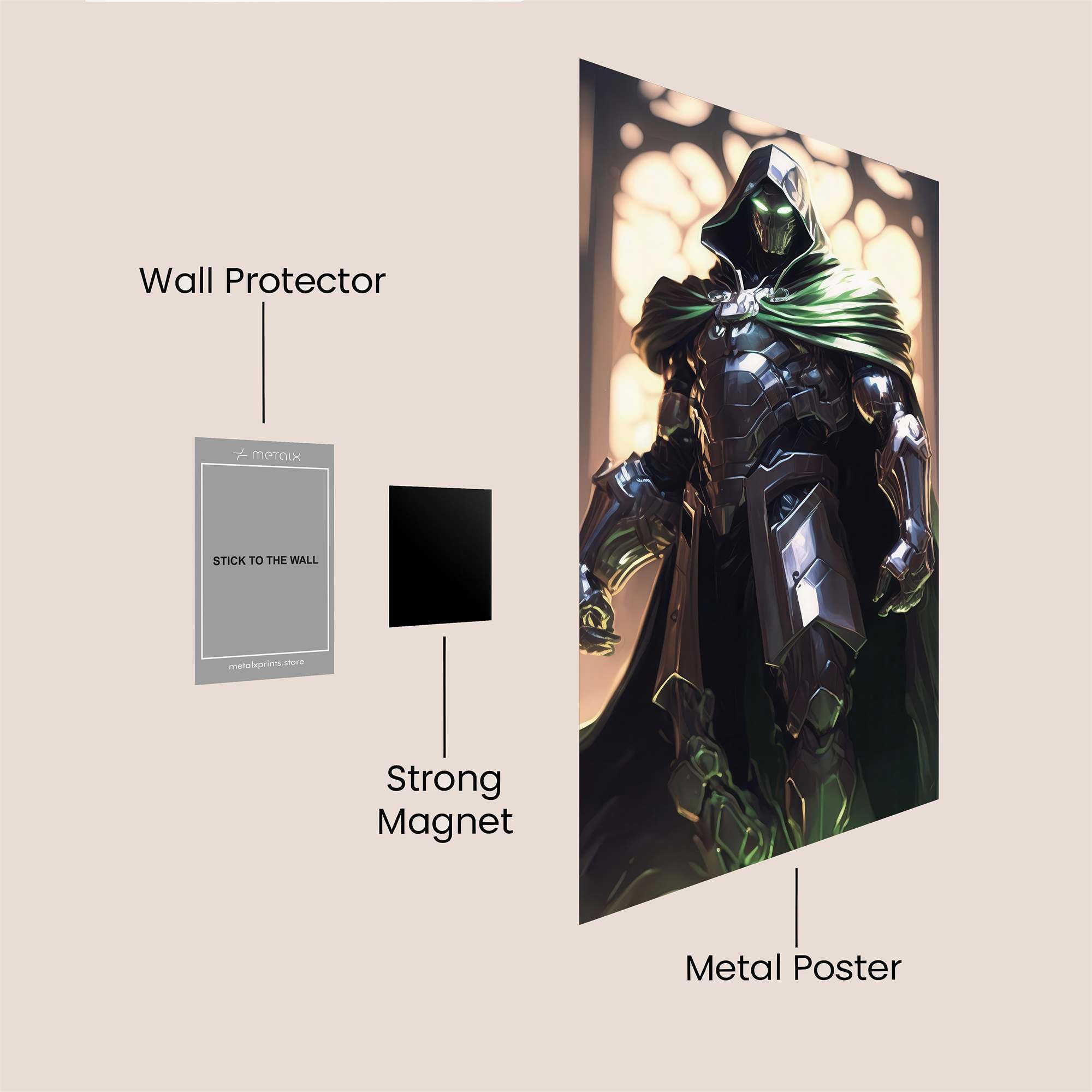 Doom Majesty Safe Wall Magnetic / M