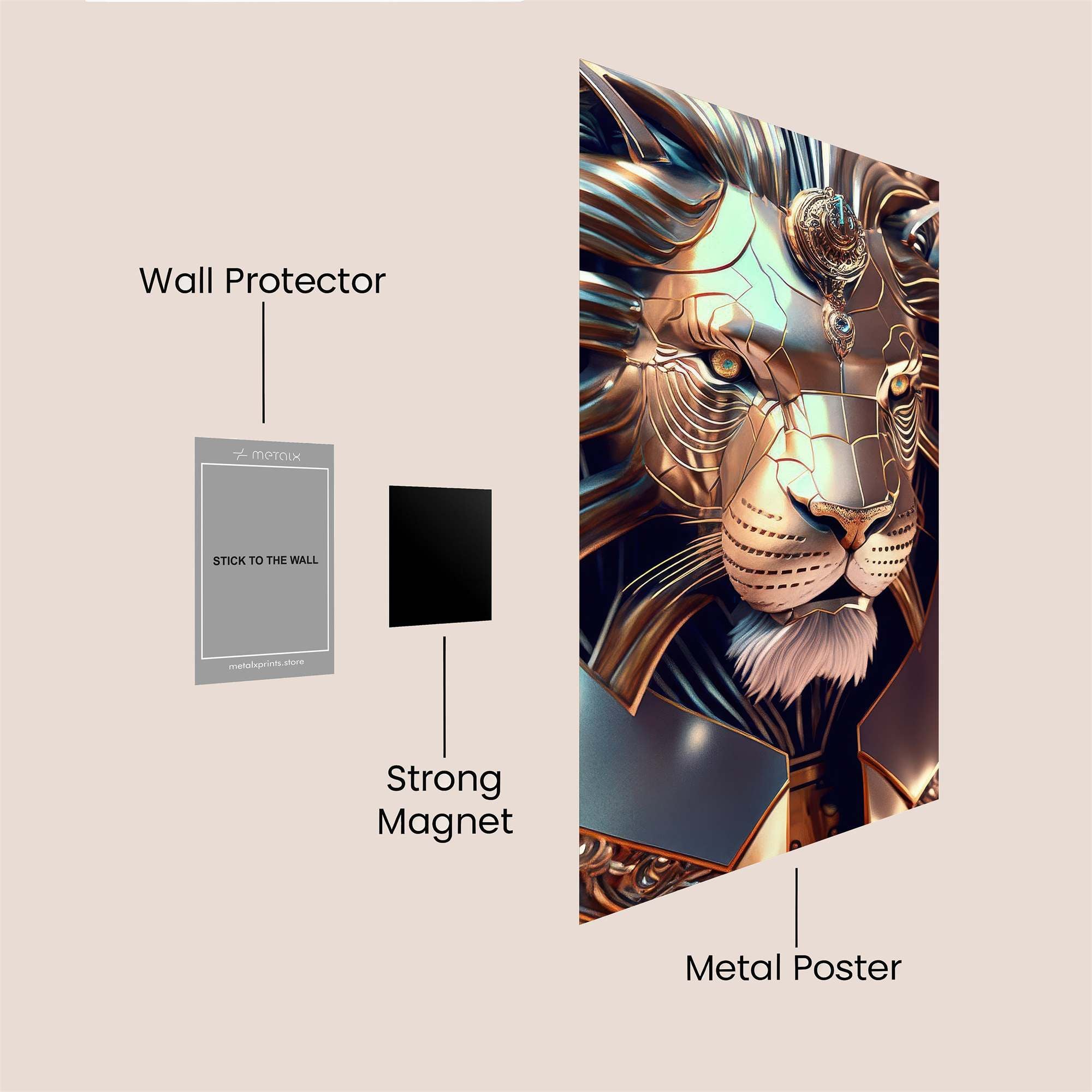 Regal Majesty Safe Wall Magnetic / M