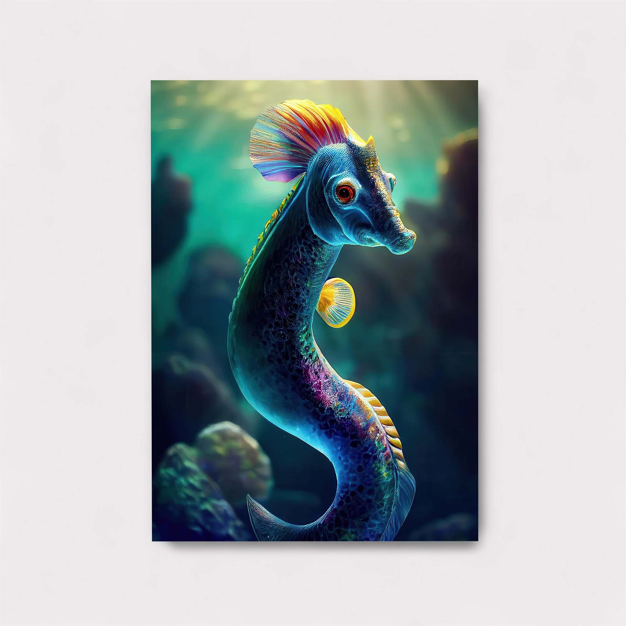 Seahorse Serenade Safe Wall Magnetic / M