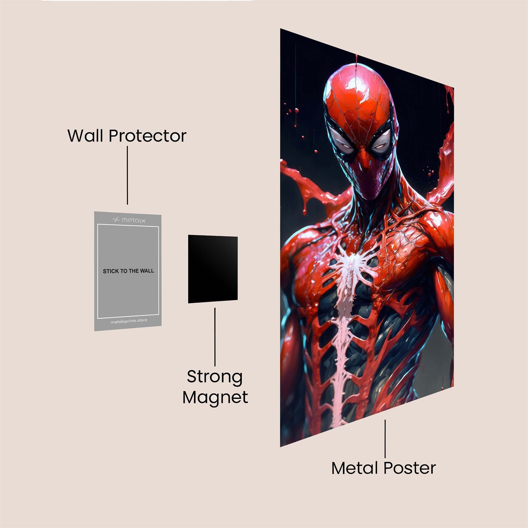 Carnage Unleashed Safe Wall Magnetic / M