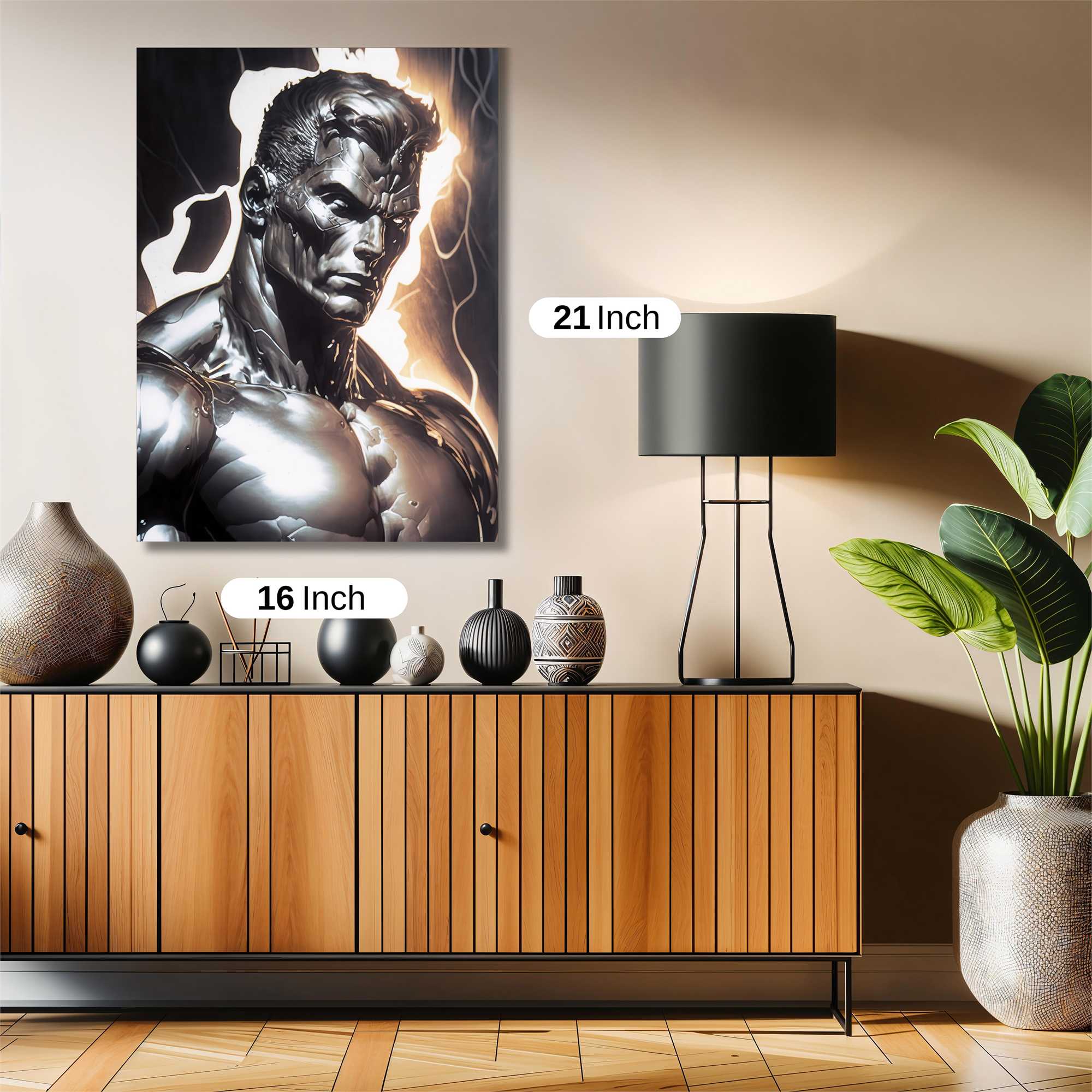 Metallic Intensity Safe Wall Magnetic / M