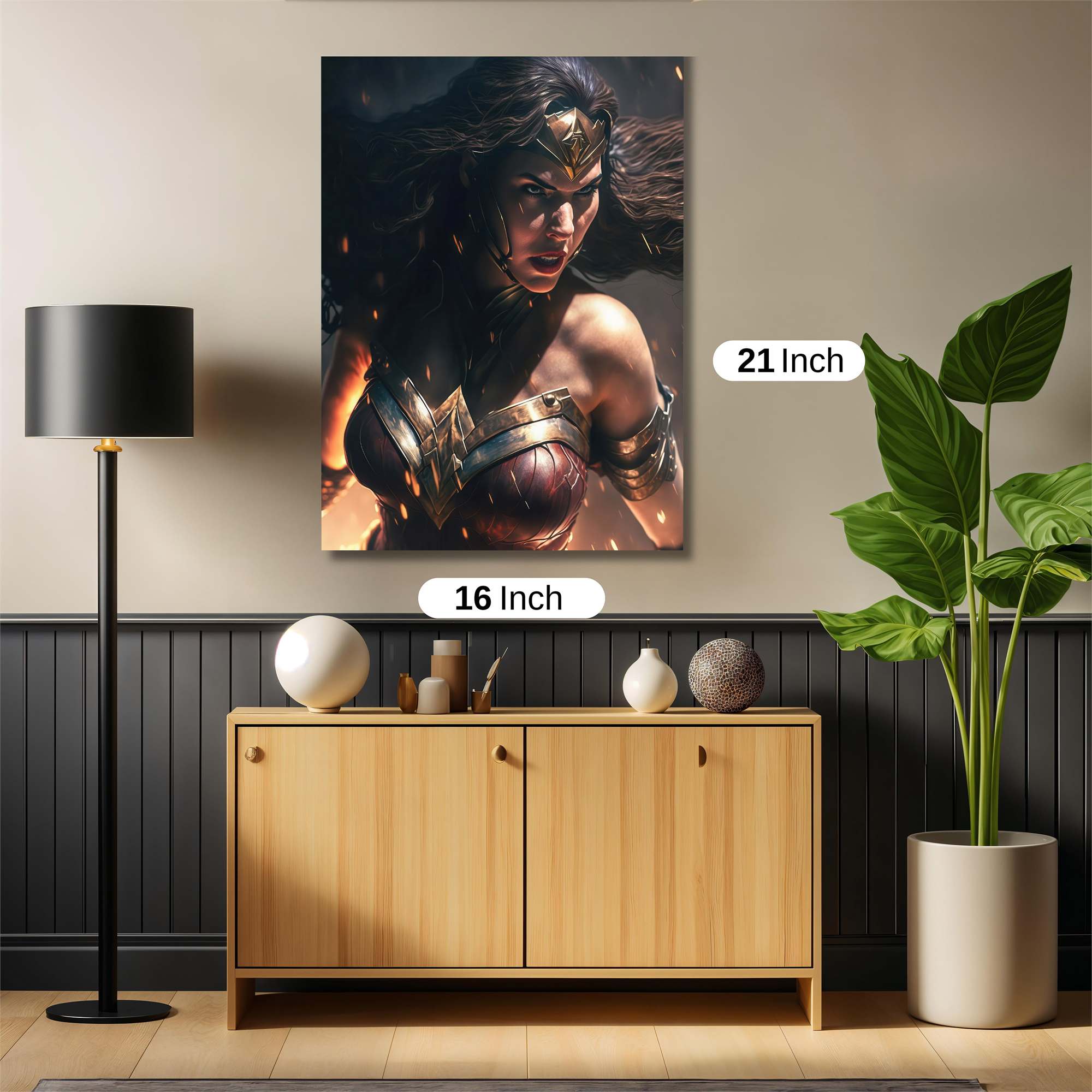 Warrior Fervor Safe Wall Magnetic / M