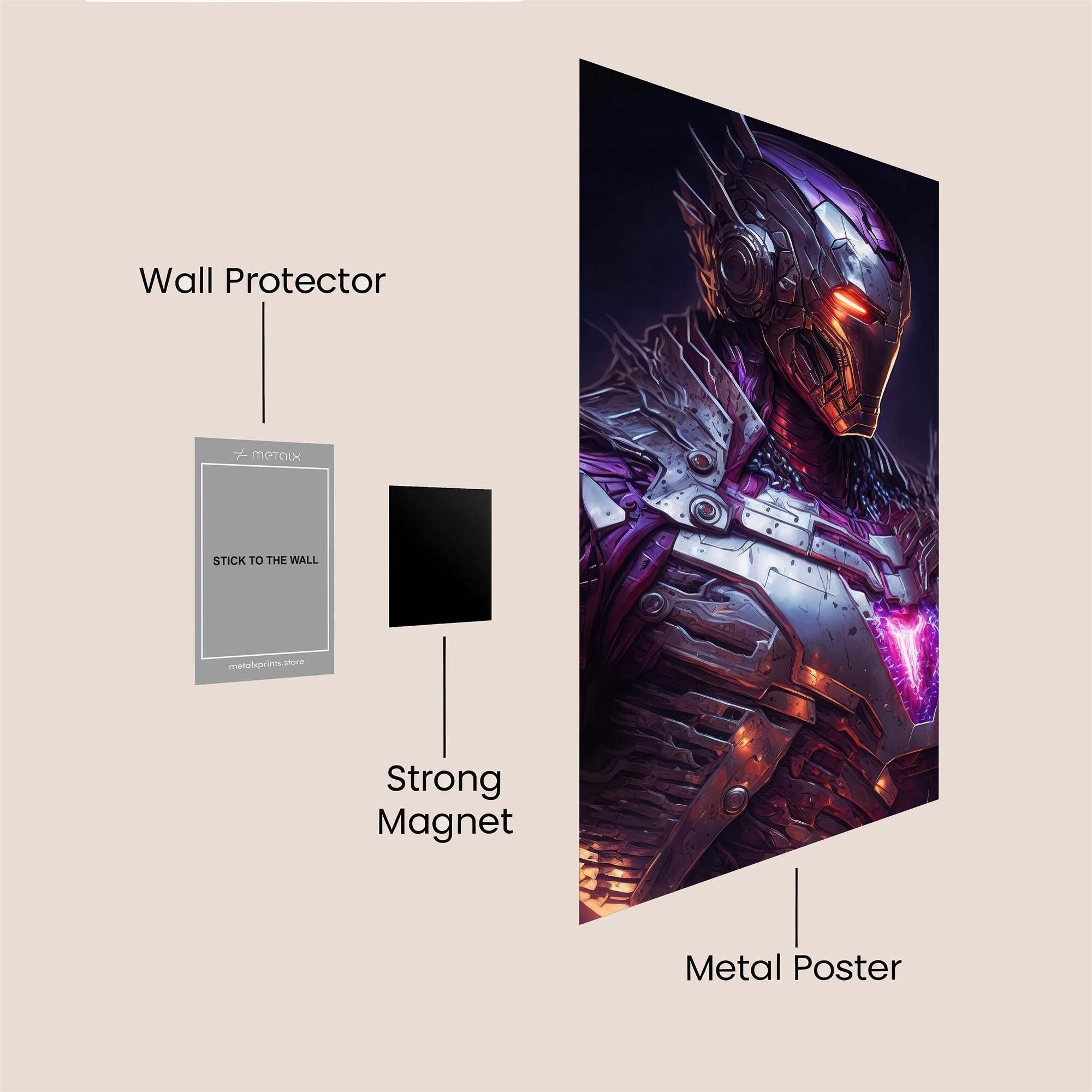 Ultron Majesty Safe Wall Magnetic / M