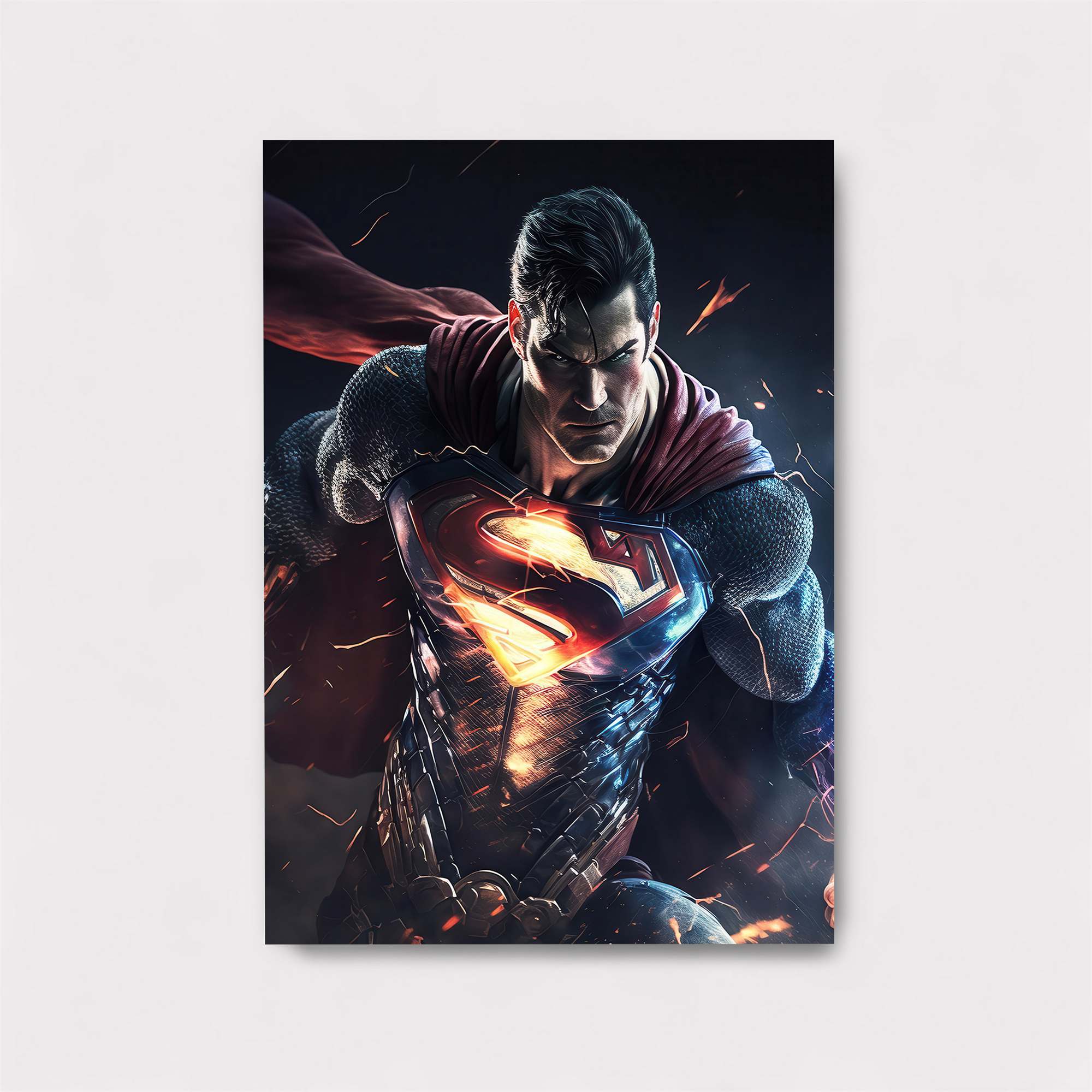 Superman Fury Safe Wall Magnetic / M