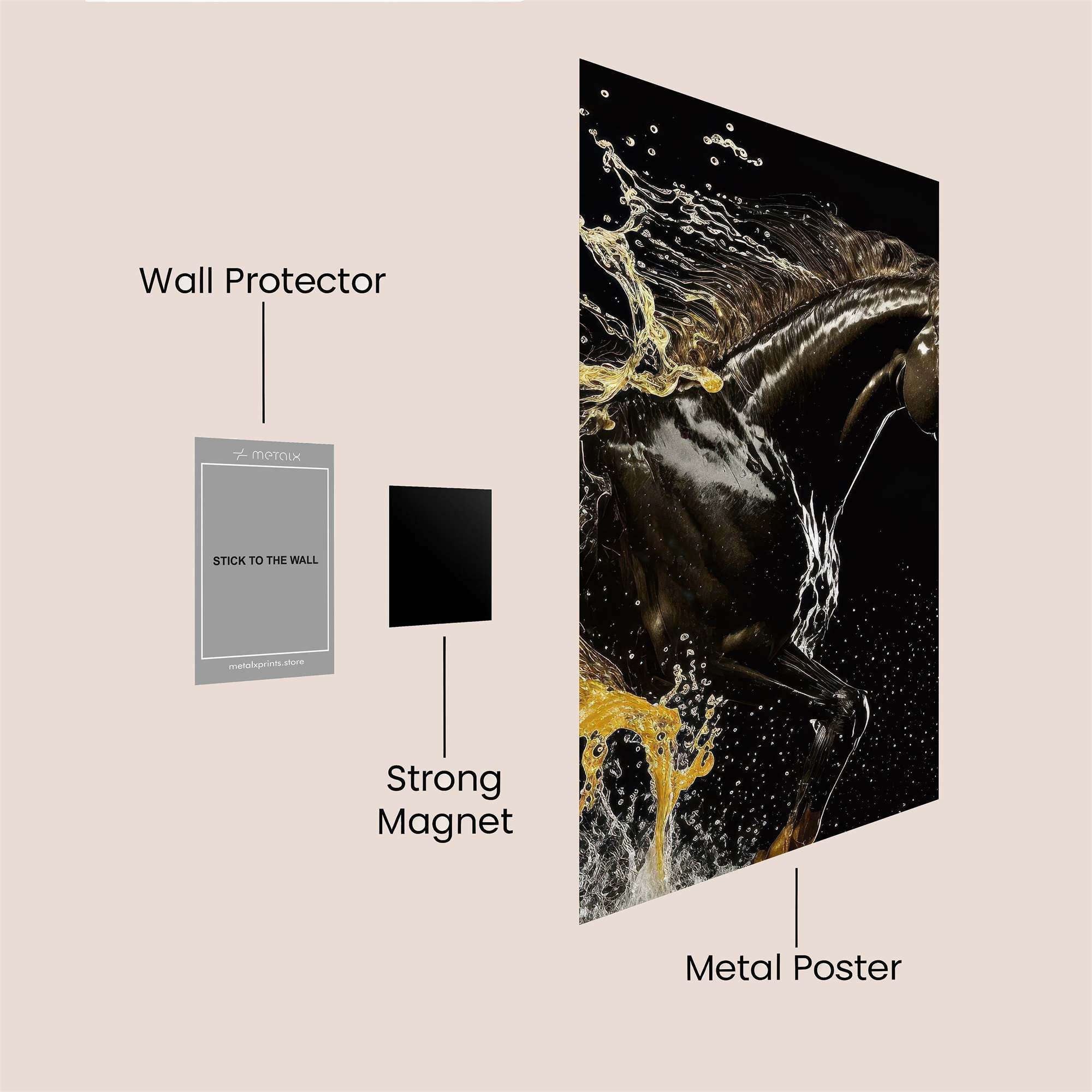 Splash Equinox Safe Wall Magnetic / M
