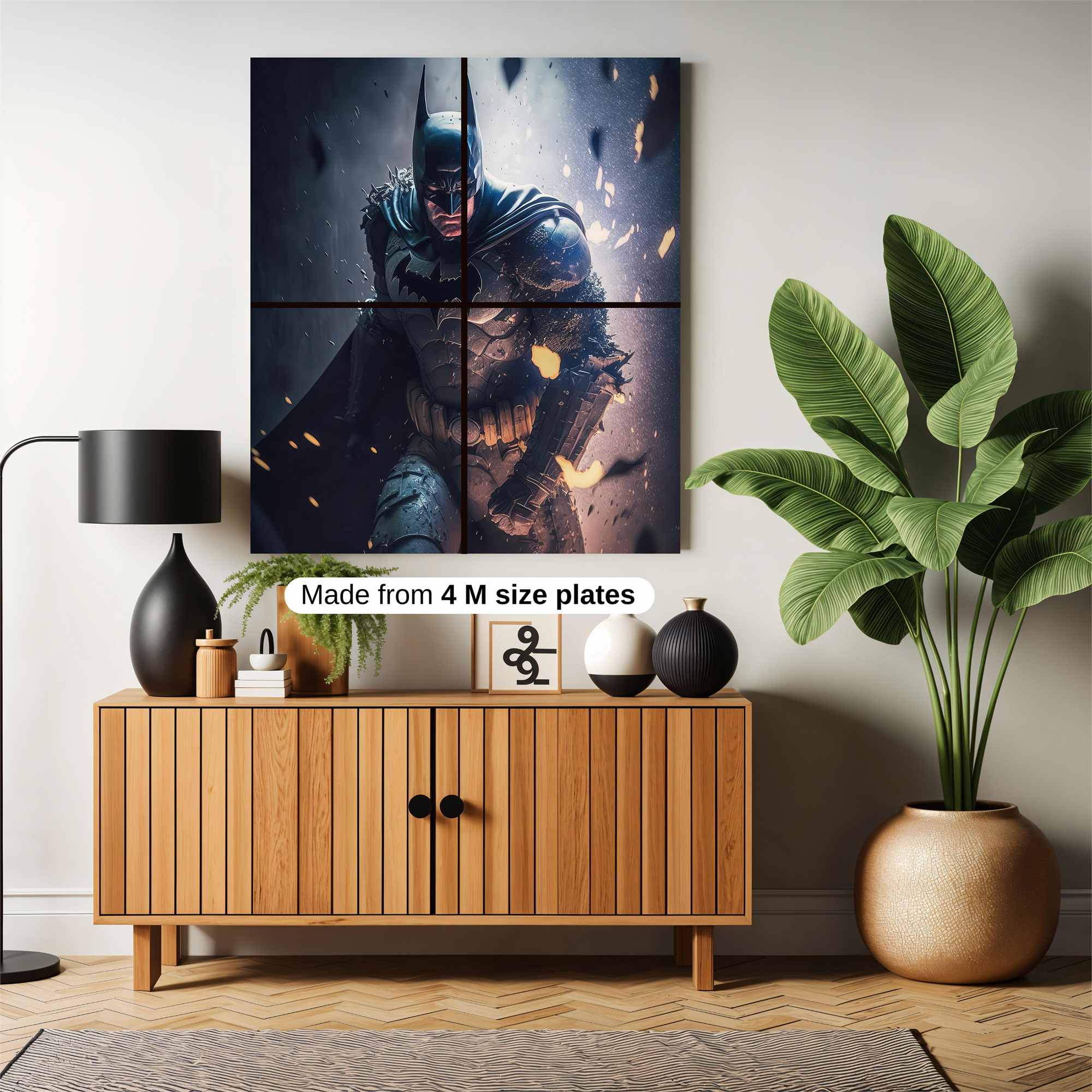 Batman Ascendant Safe Wall Magnetic / M