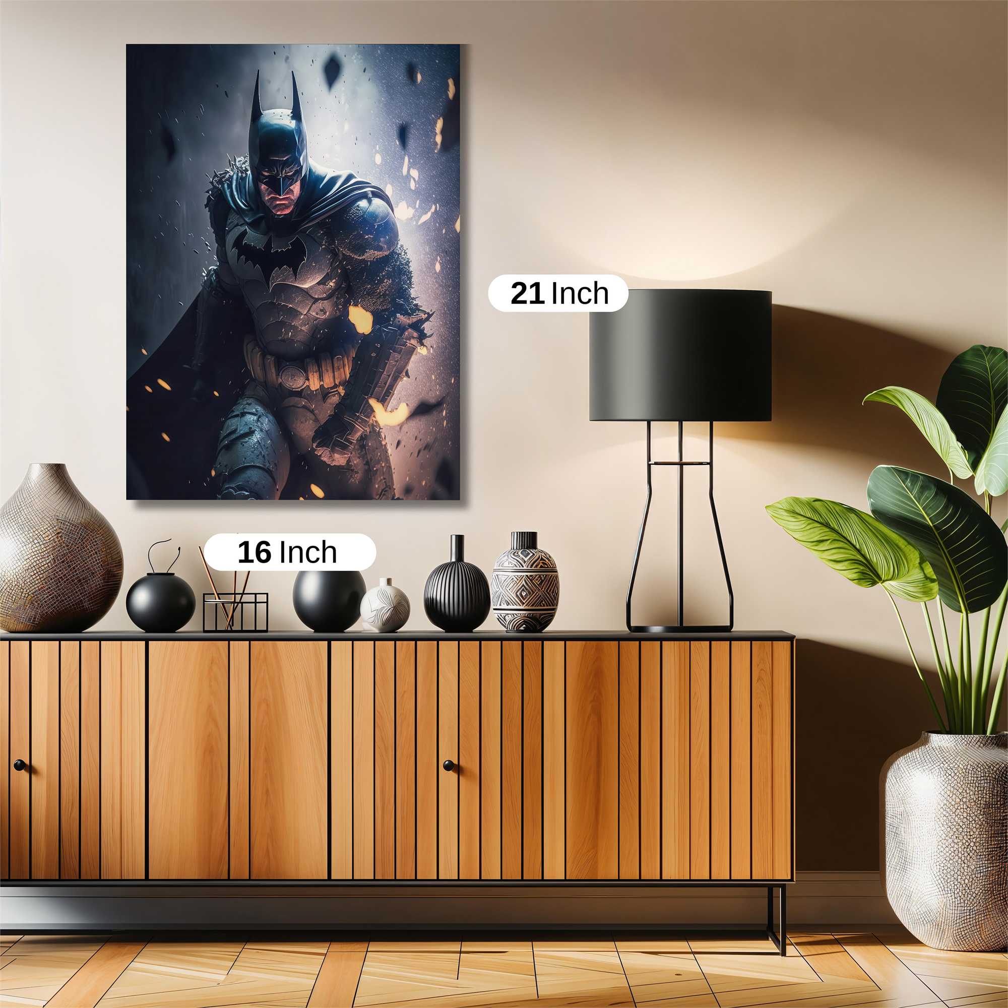 Batman Ascendant Safe Wall Magnetic / M