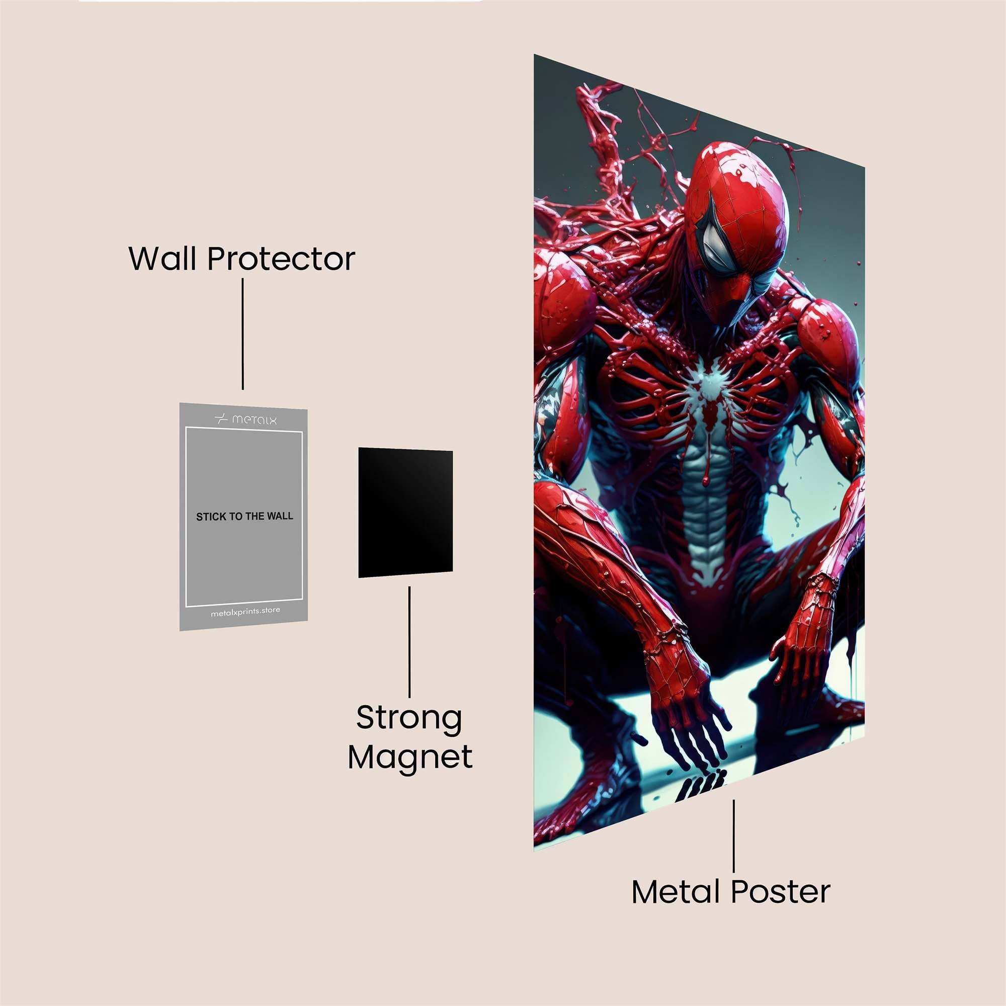 Venomous Vigor Safe Wall Magnetic / M