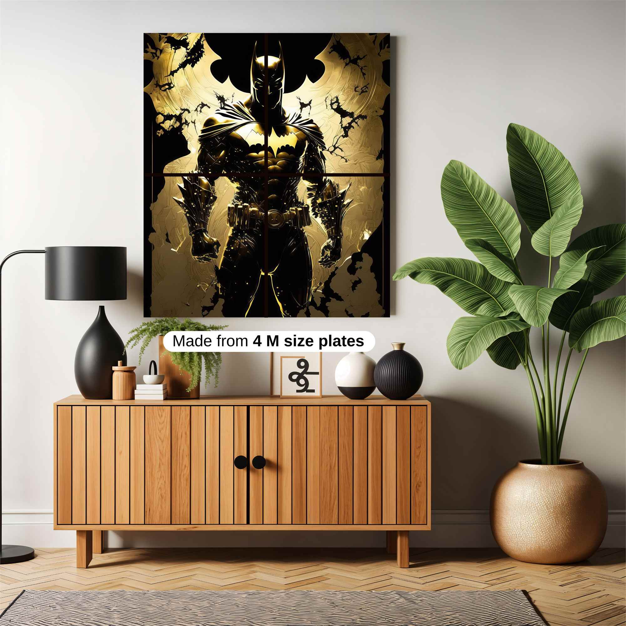 Batman Ascendance Safe Wall Magnetic / M