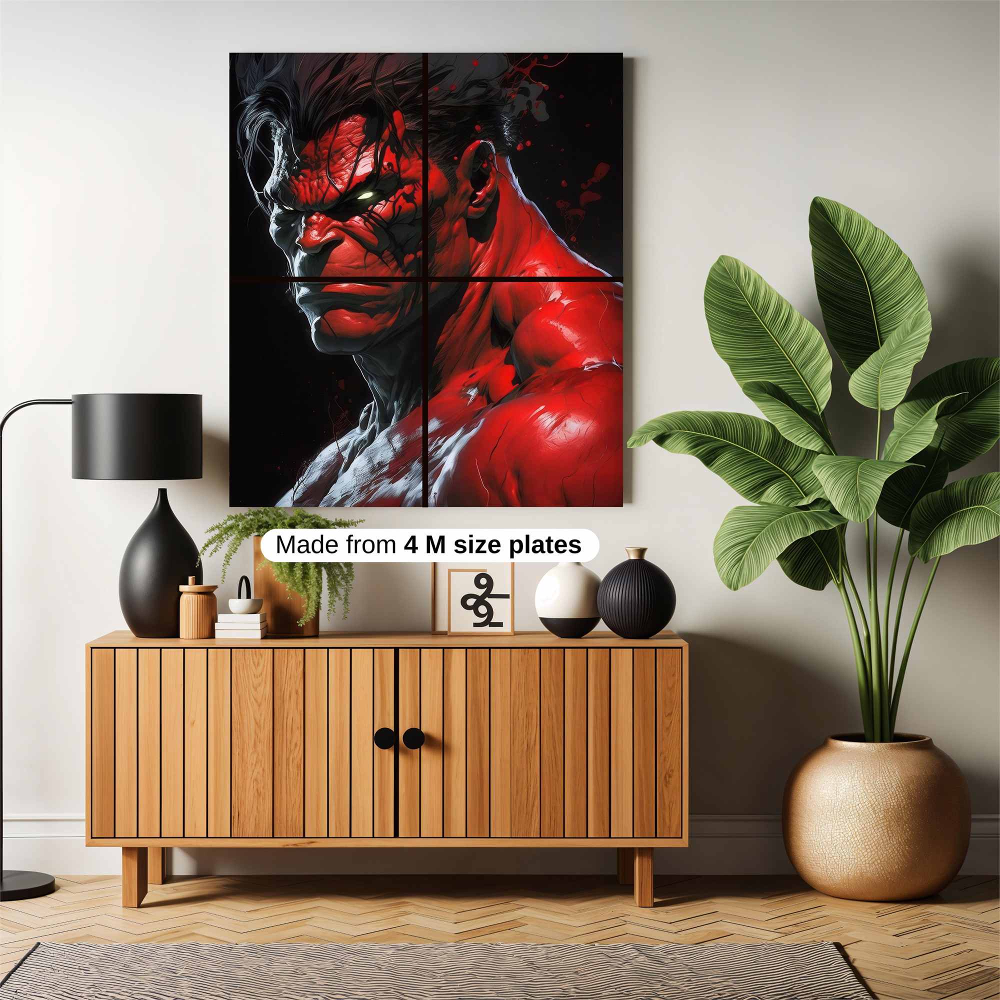 Hulk Ferocity Safe Wall Magnetic / M