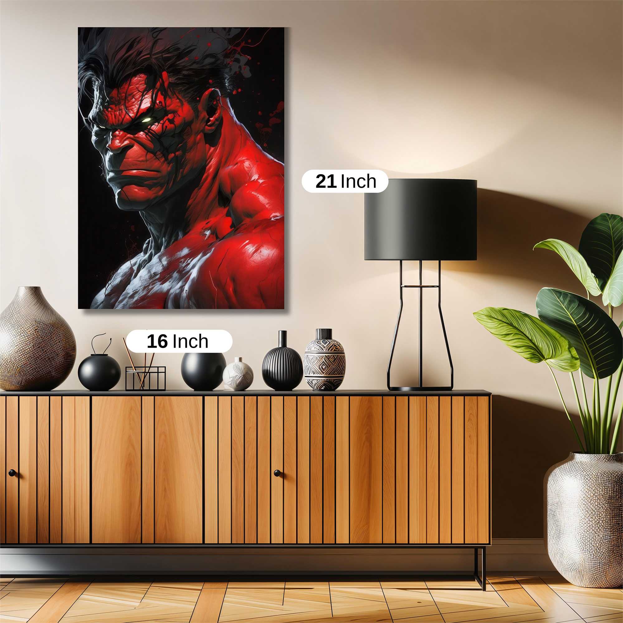 Hulk Ferocity Safe Wall Magnetic / M