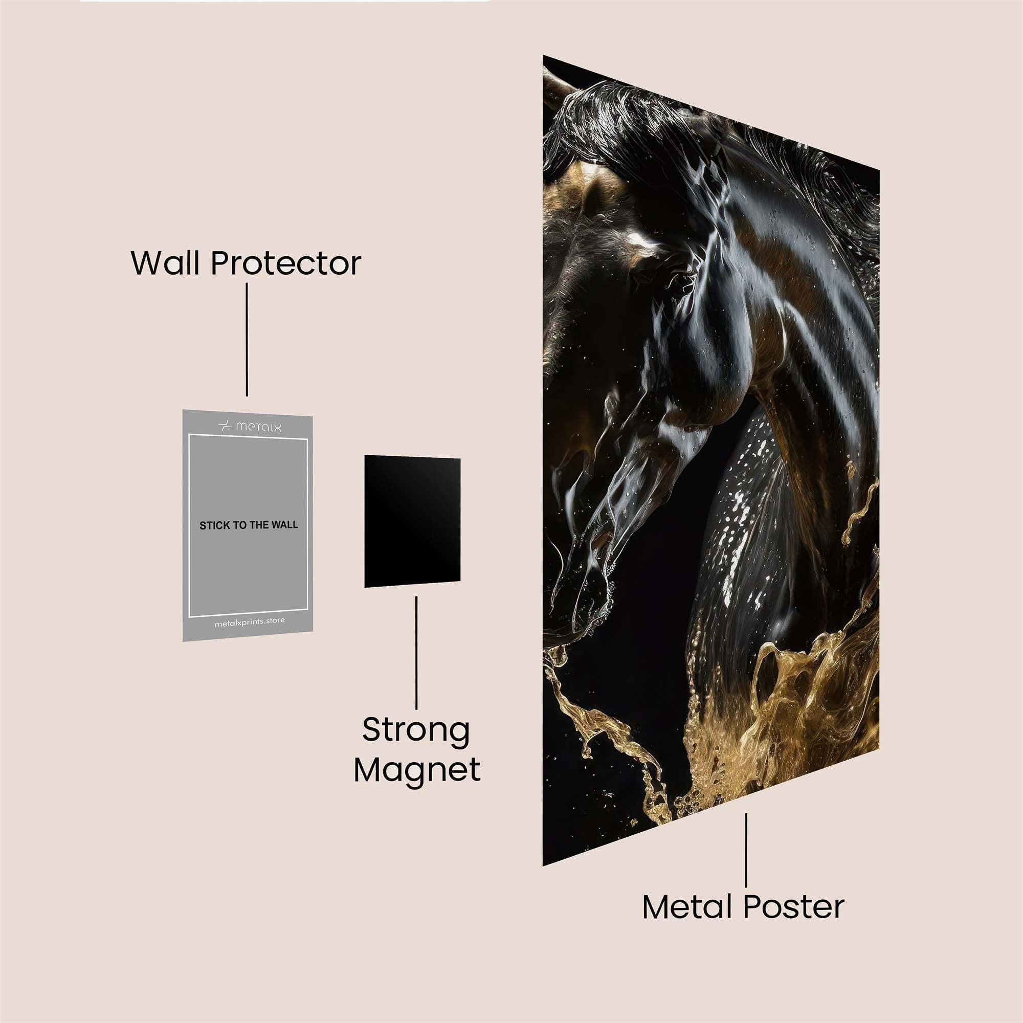 Liquid Majesty Safe Wall Magnetic / M