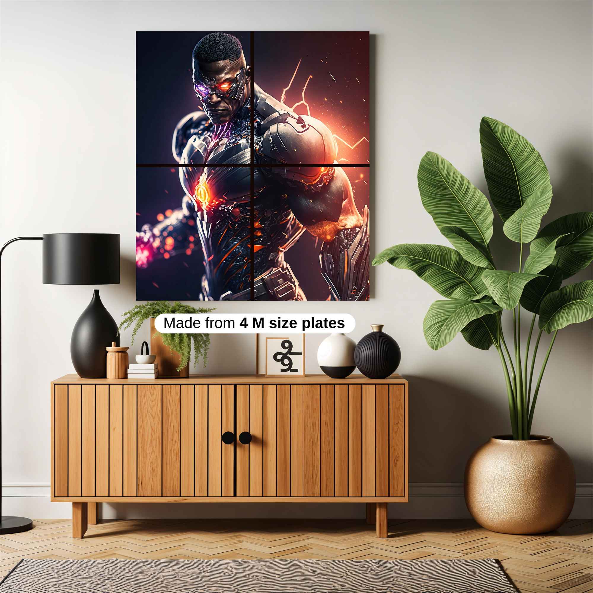 Cybernetic Fury Safe Wall Magnetic / M