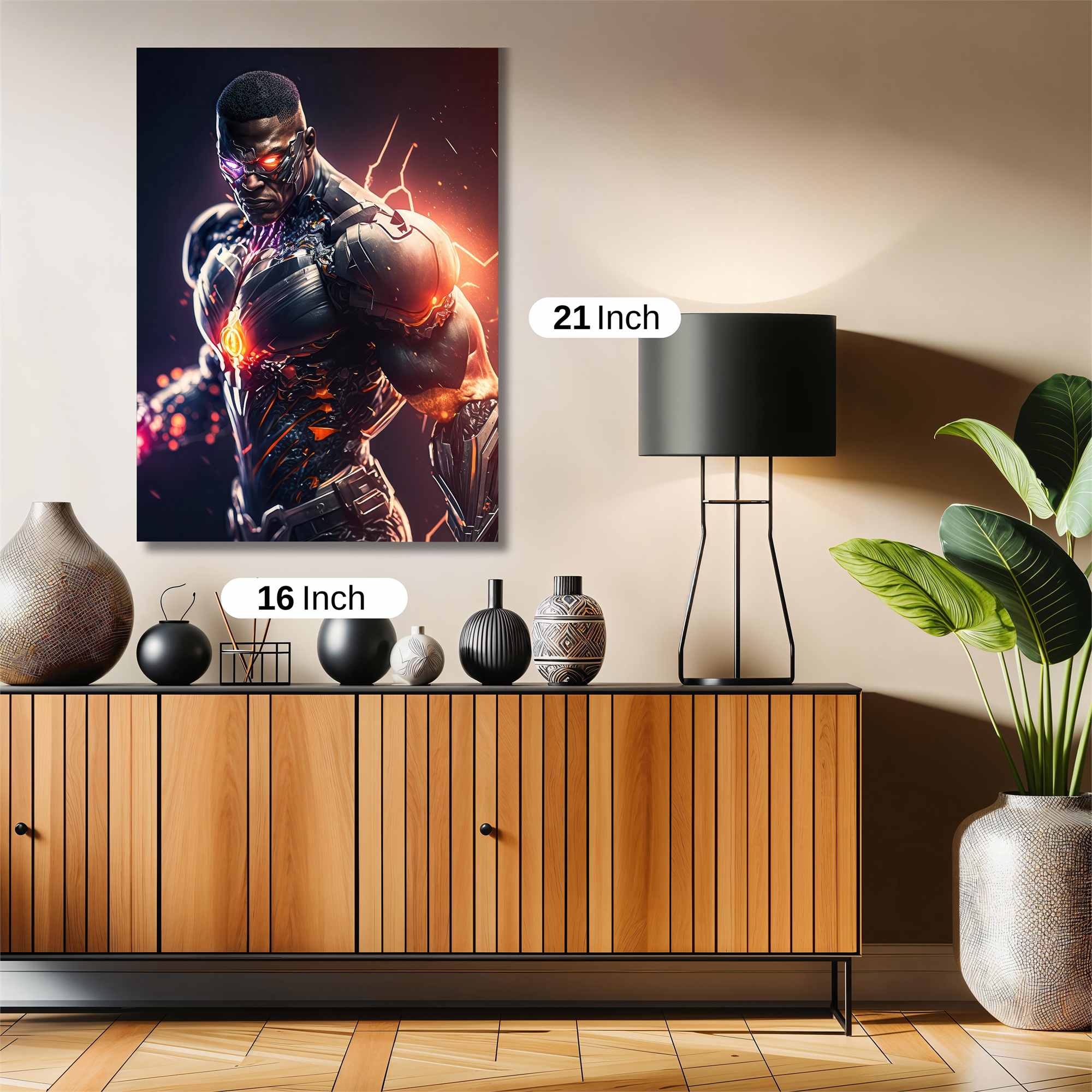 Cybernetic Fury Safe Wall Magnetic / M