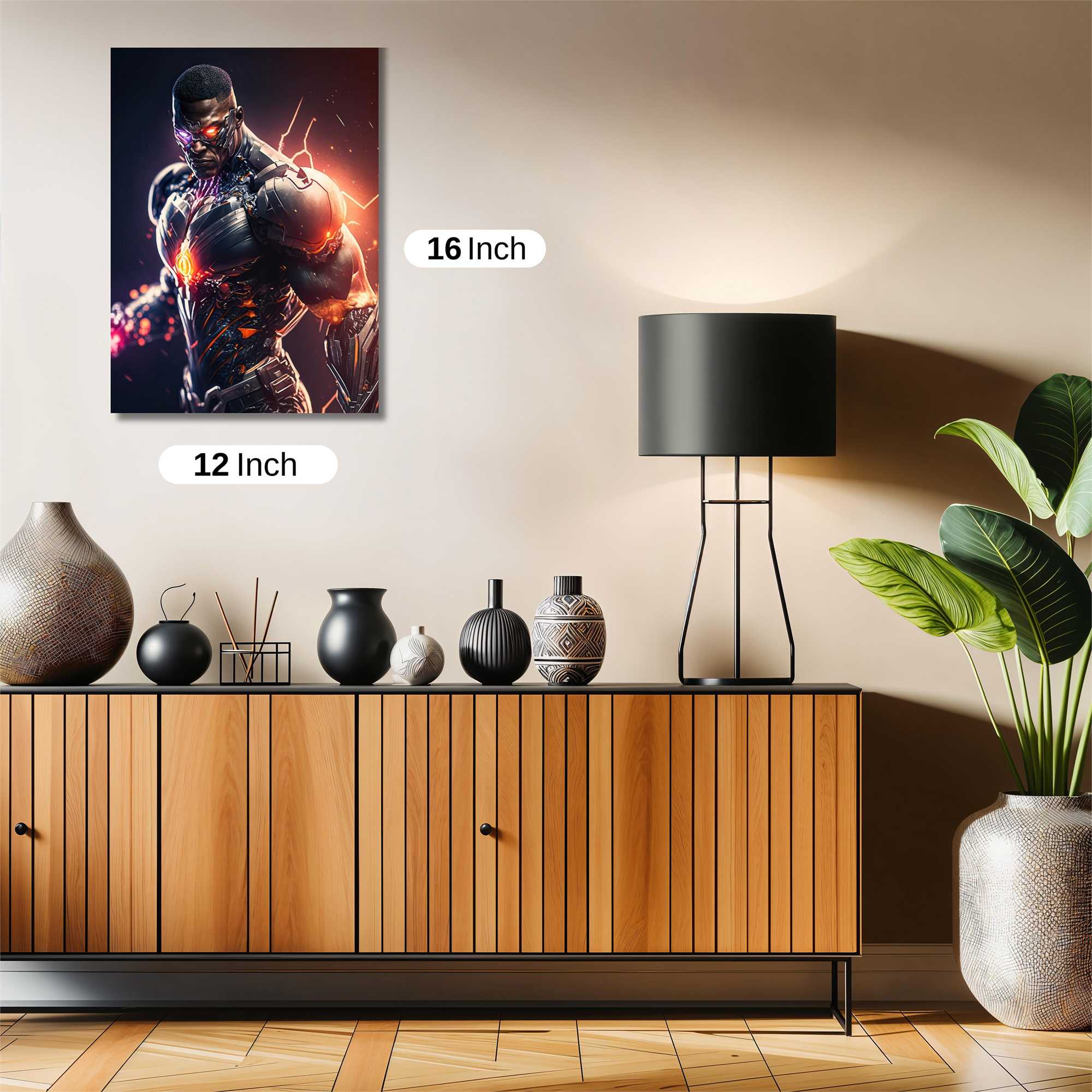 Cybernetic Fury Safe Wall Magnetic / M