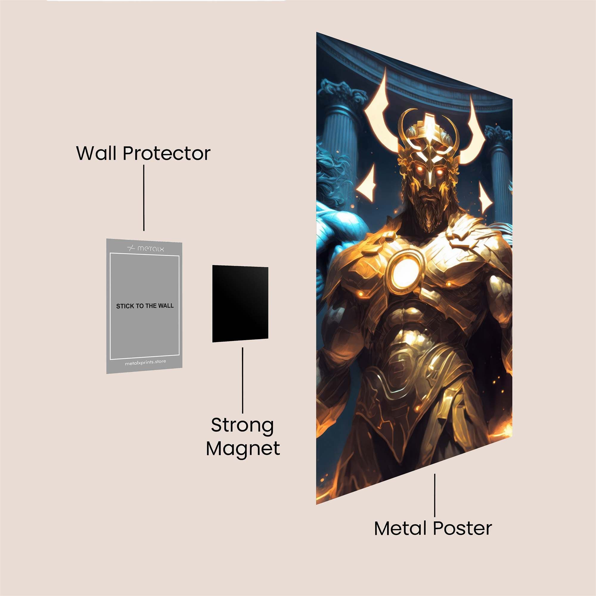 Godly Majesty Safe Wall Magnetic / M