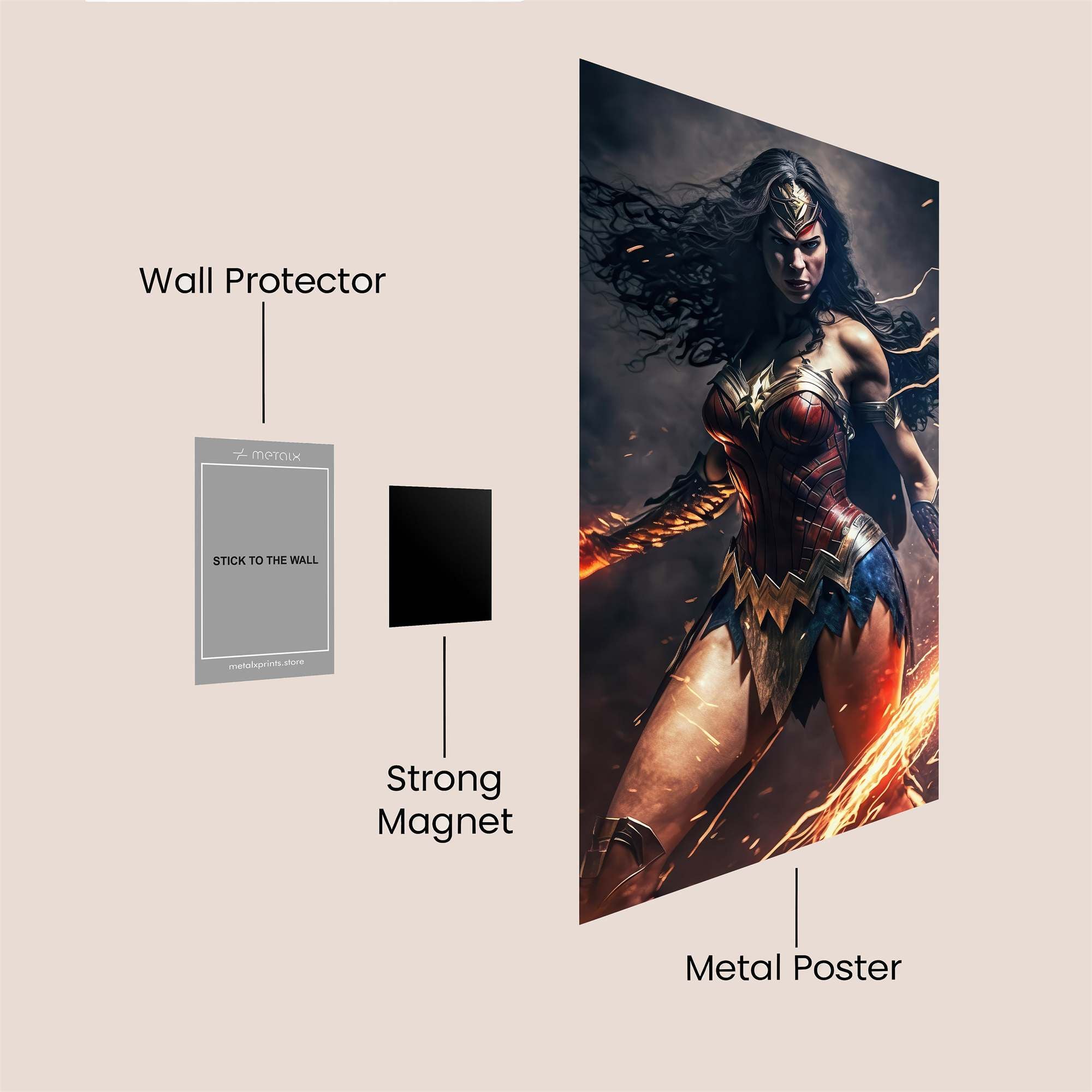 Amazonian Fury Safe Wall Magnetic / M