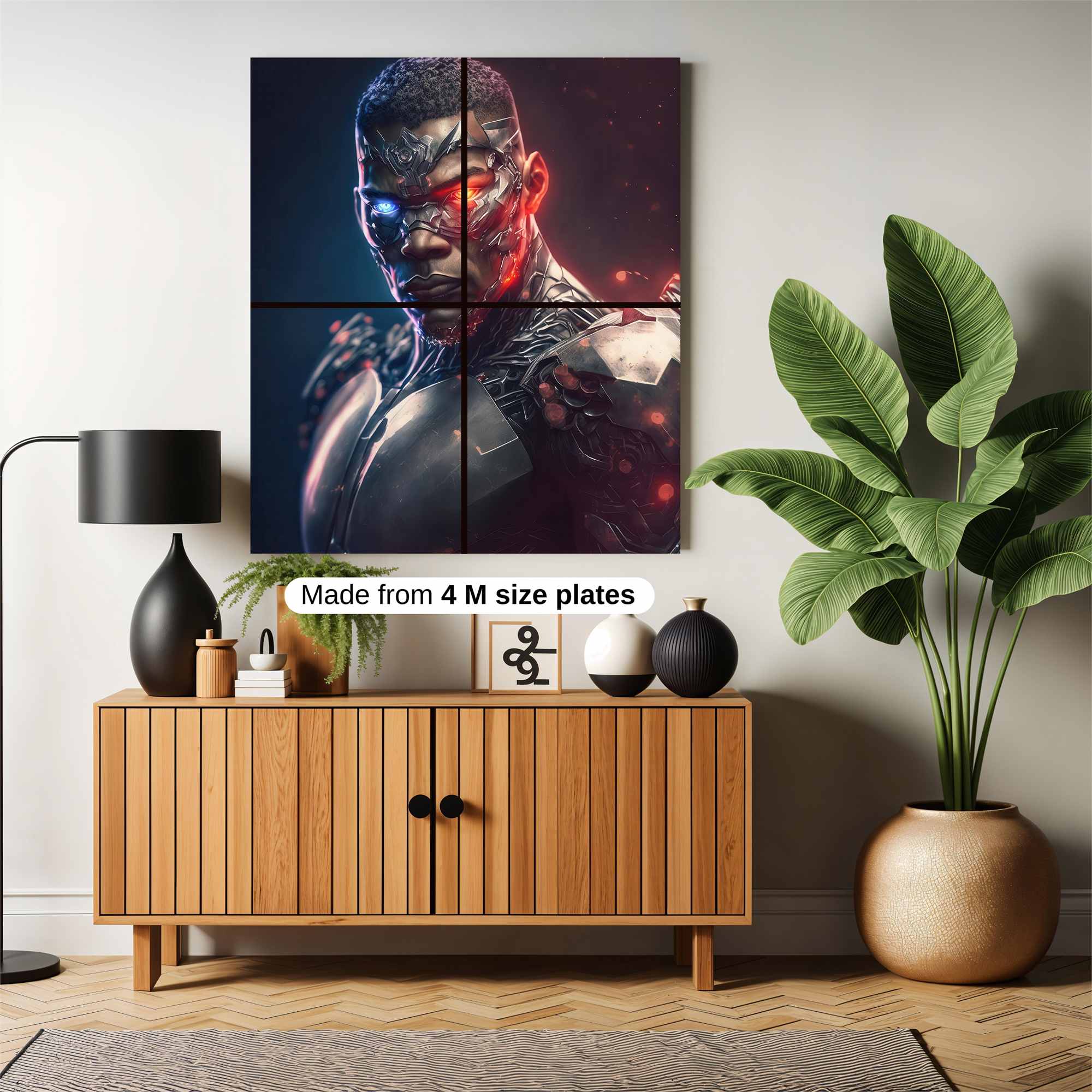 Cyborg Ascendancy Safe Wall Magnetic / M