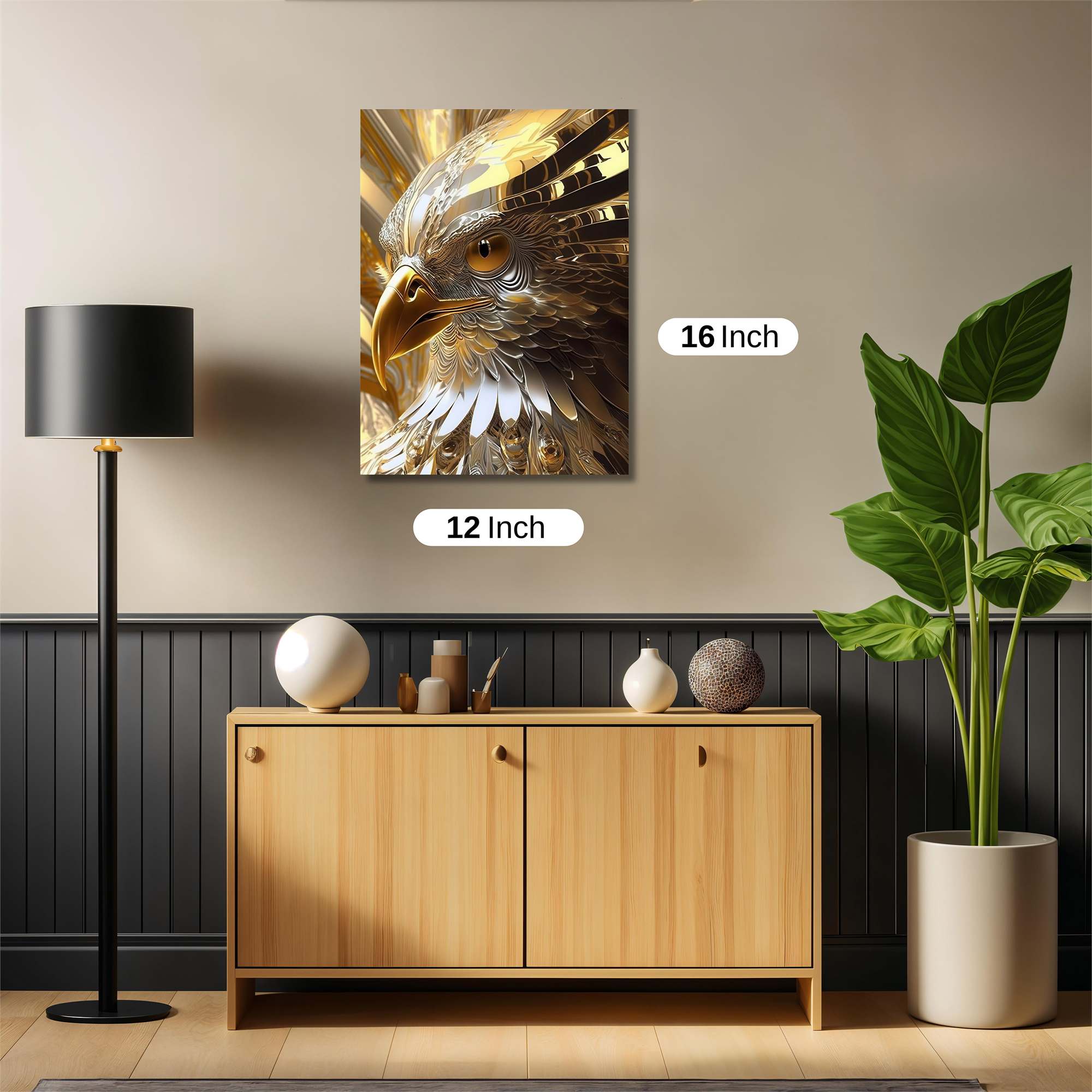 Golden Majesty Safe Wall Magnetic / M