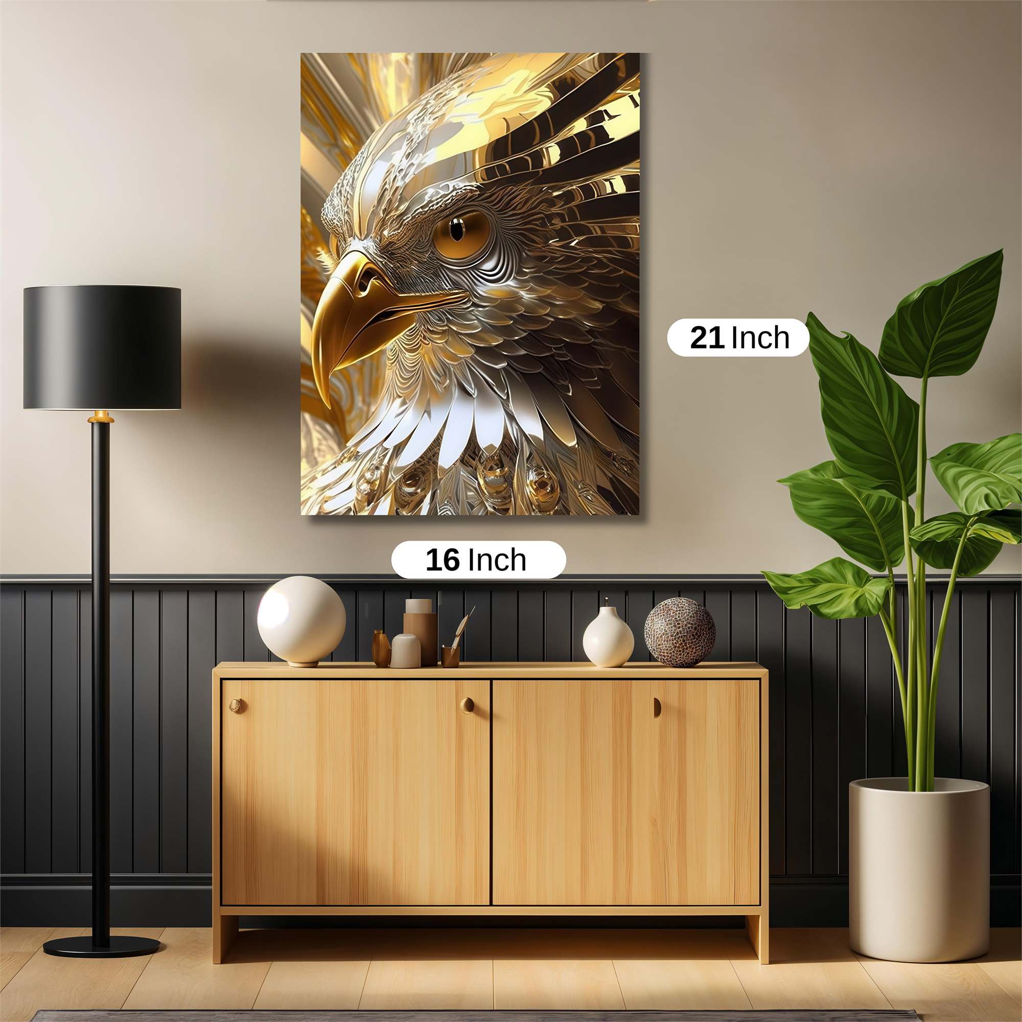 Golden Majesty Safe Wall Magnetic / M