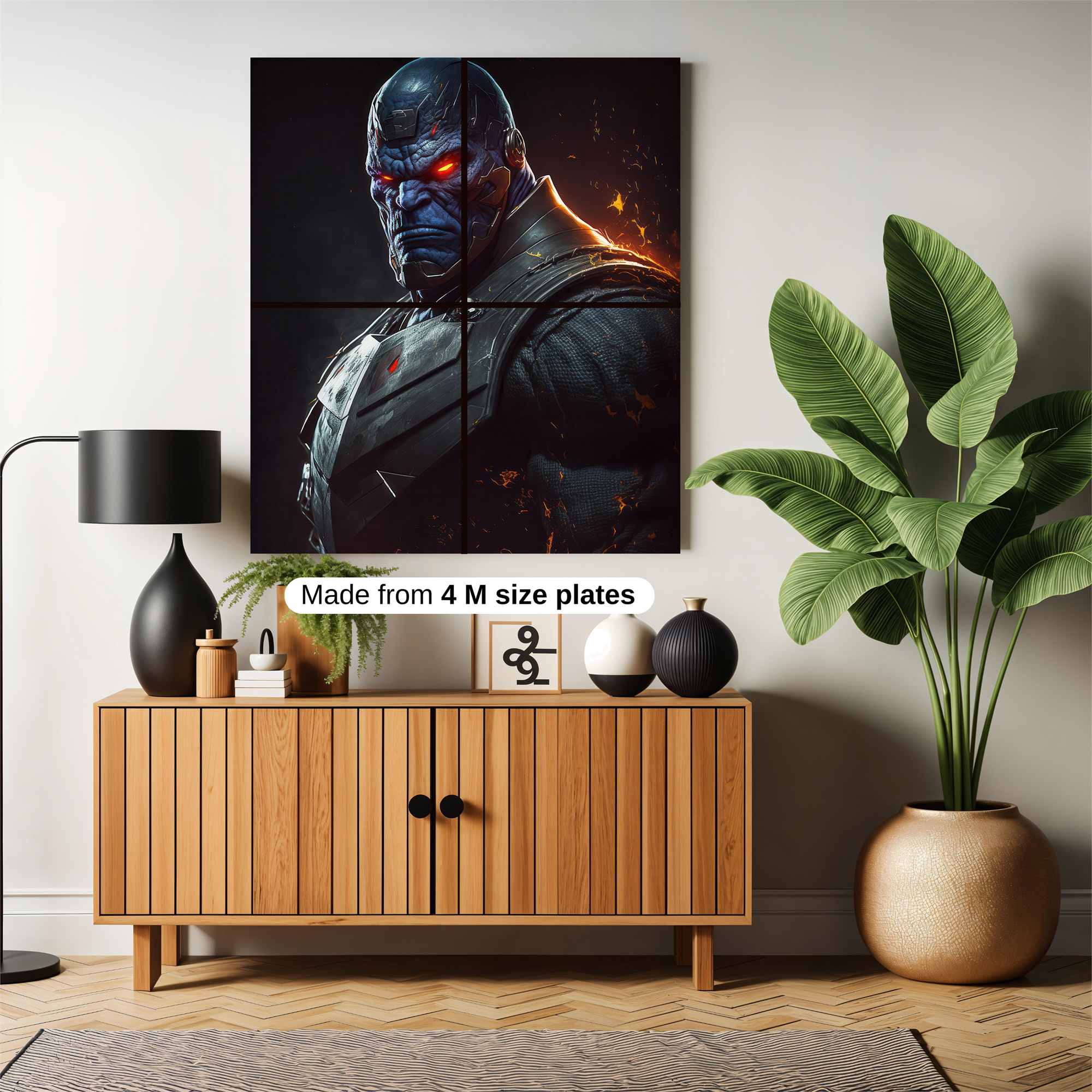 Darkseid Blaze Safe Wall Magnetic / M