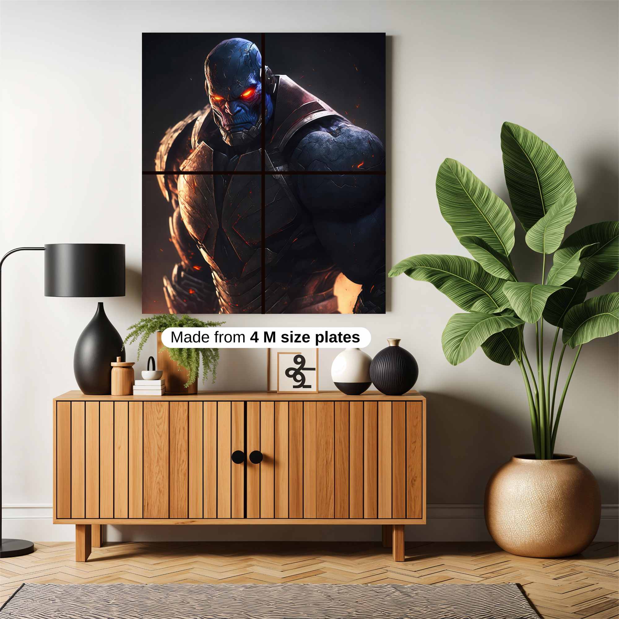 Darkseid Menace Safe Wall Magnetic / M