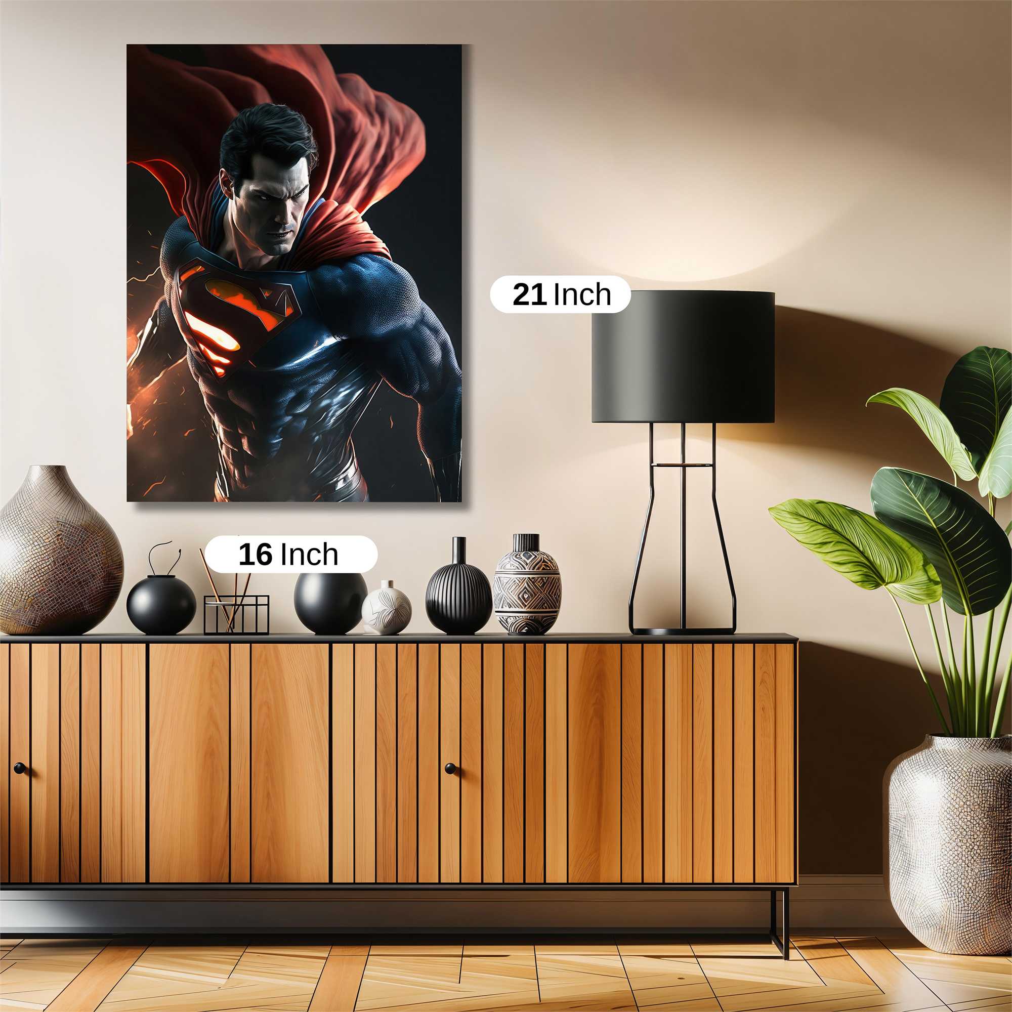 Superman Resolve Safe Wall Magnetic / M