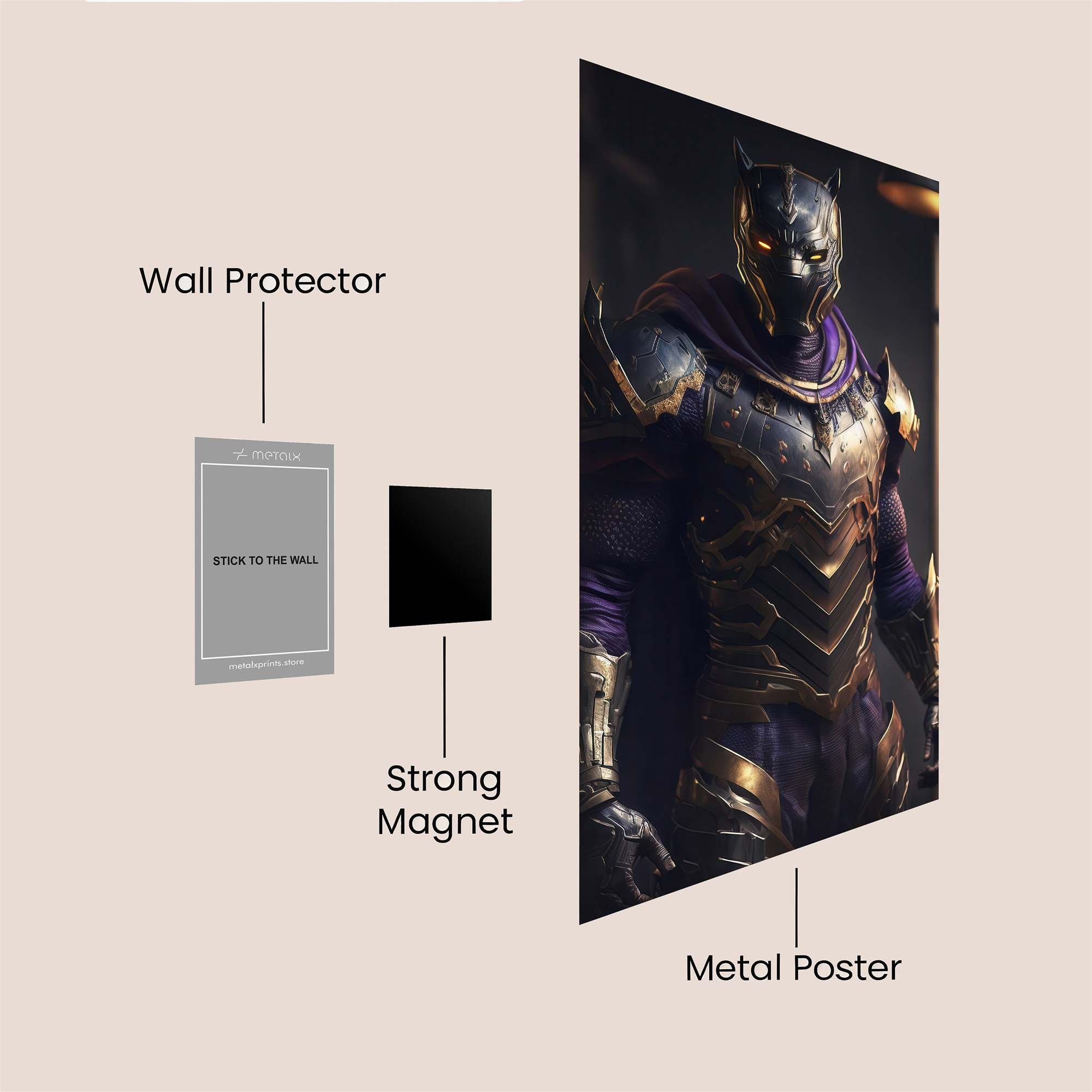 Panther Majesty Safe Wall Magnetic / M