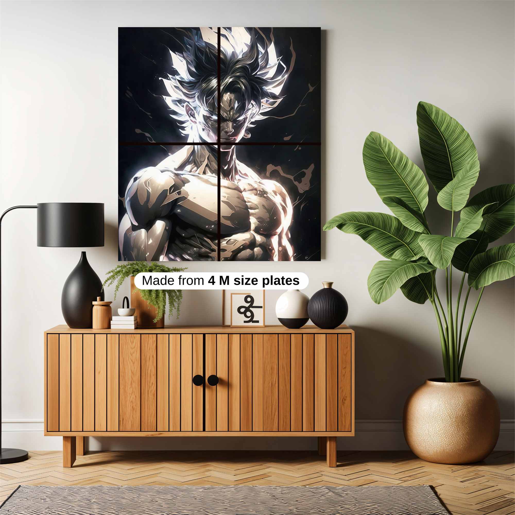 Saiyan Ascendancy Safe Wall Magnetic / M