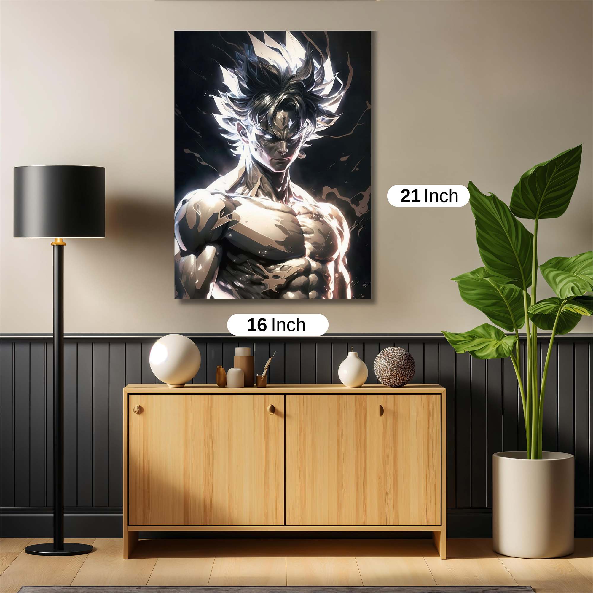 Saiyan Ascendancy Safe Wall Magnetic / M