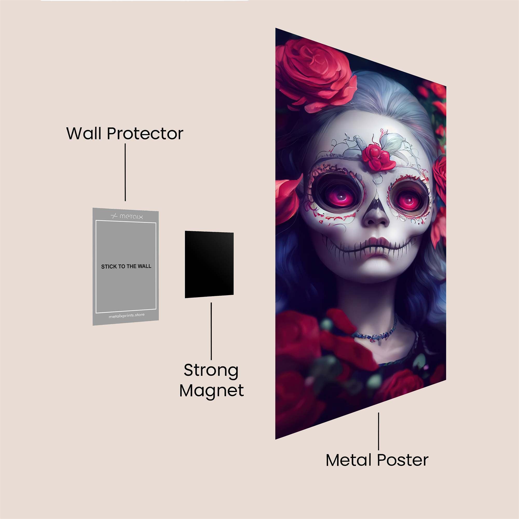 Enchanted Elegy Safe Wall Magnetic / M