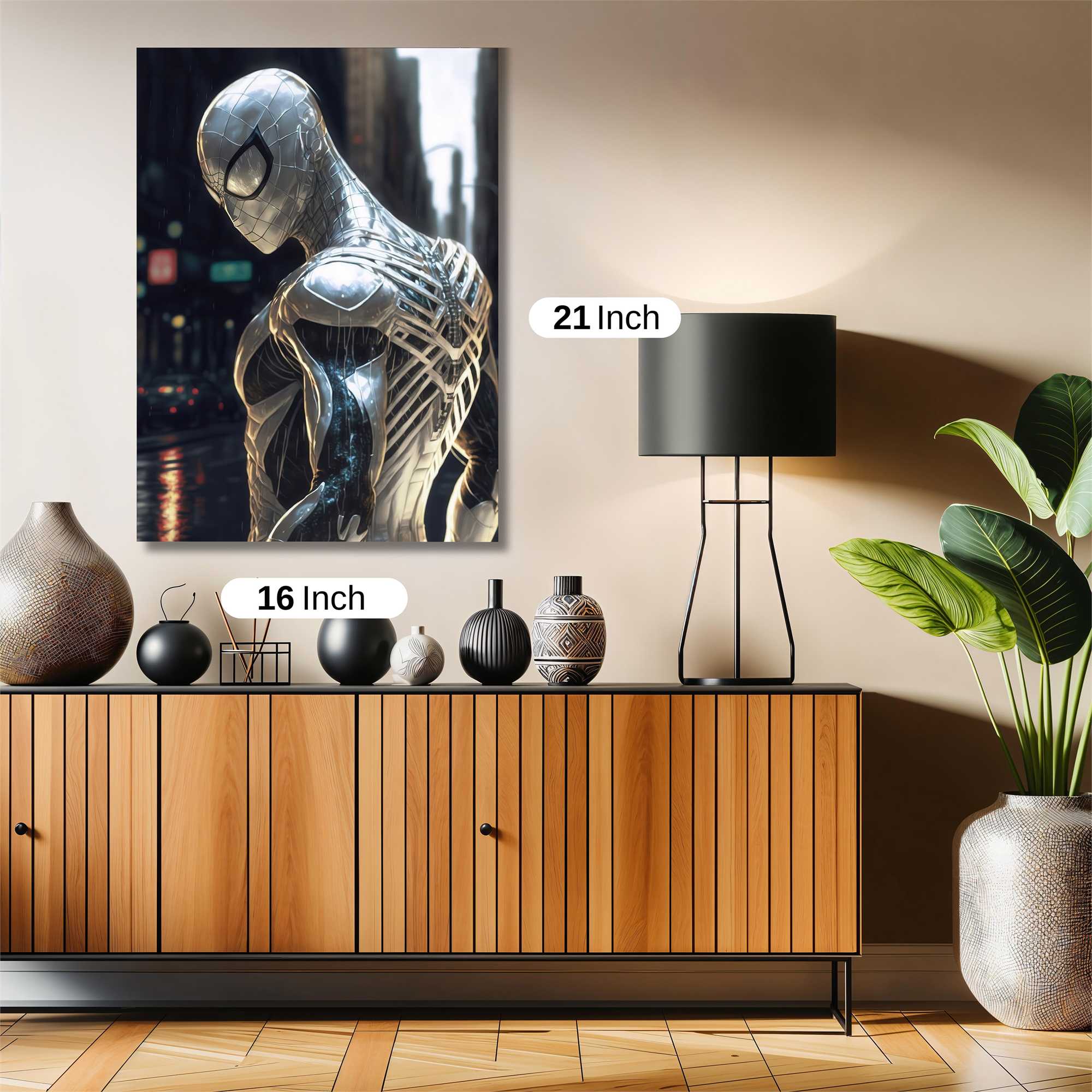 Spidey Chrome Safe Wall Magnetic / M